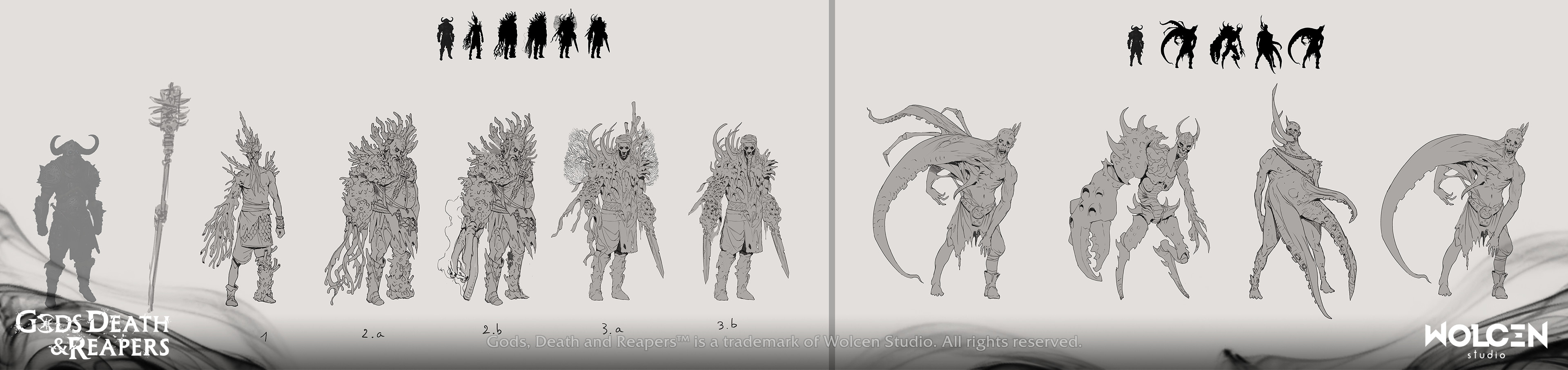 Drowned One Sketches.