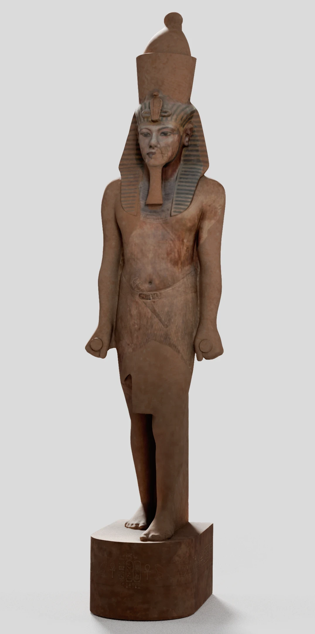 Restored version of Tutankhamun  Statue sculpted in Zbrush