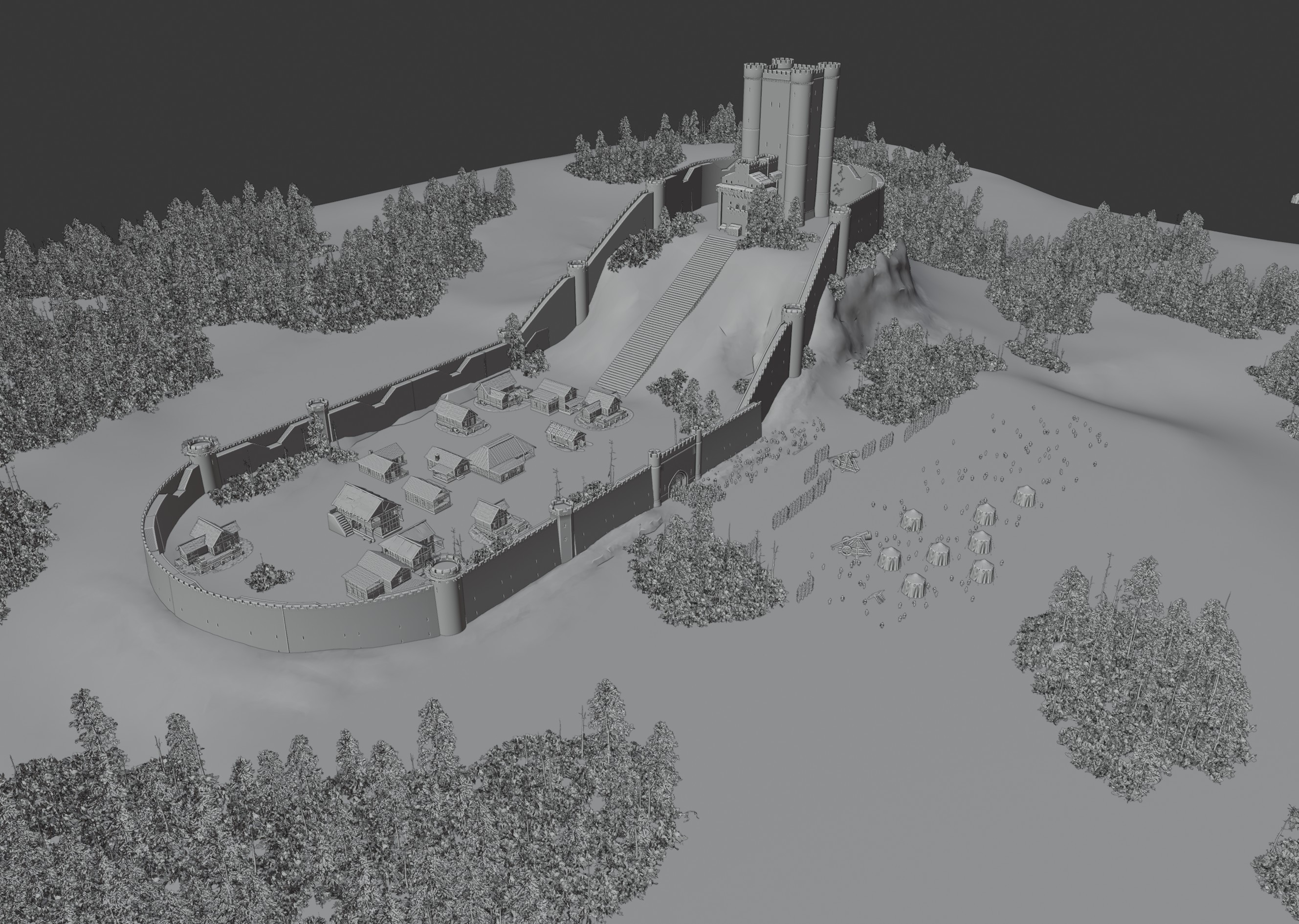 Early 3D exploration (where I got the structure historically  wrong)