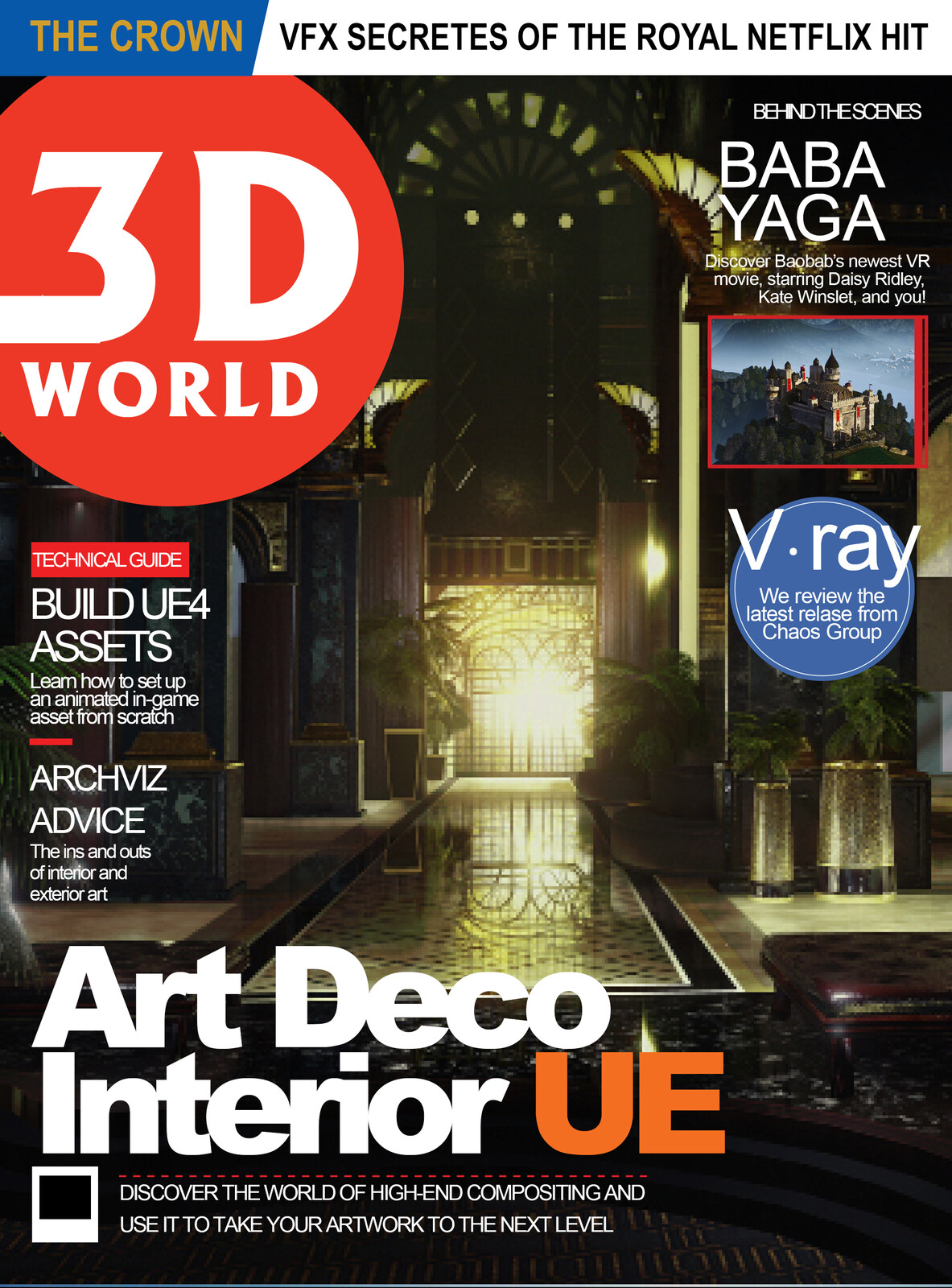 3D World Magazine Print Publication Ended Sadly But I Made Mock Ups For Fun Shortly After the End