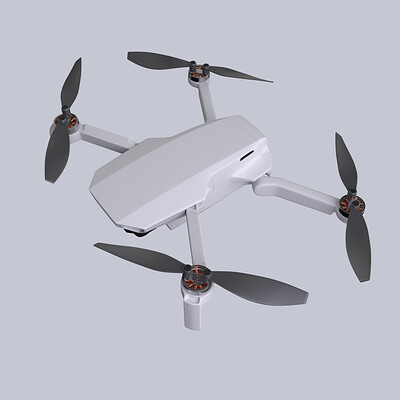 3D modeling and visualization of a drone