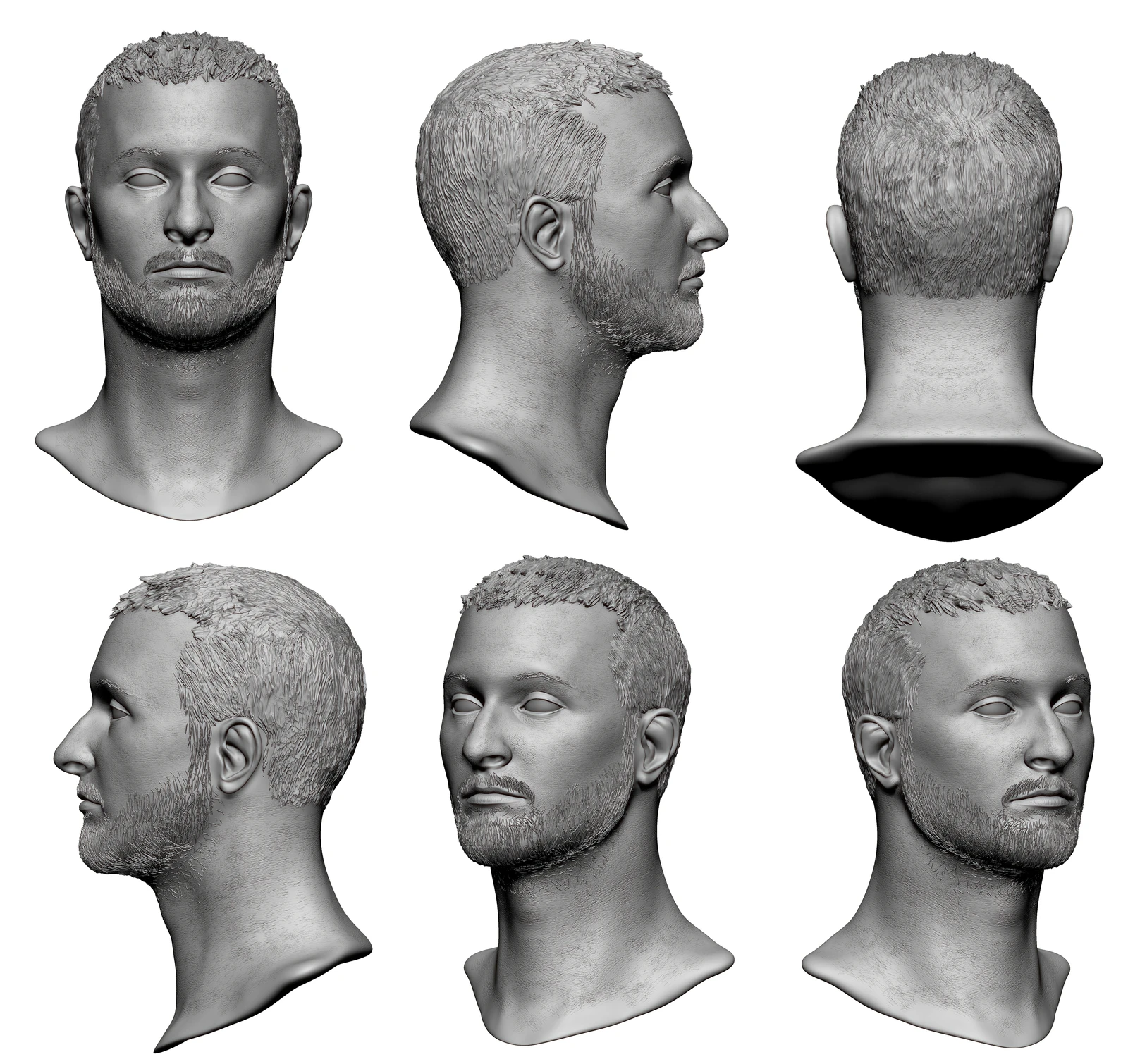 Grey sculpt
