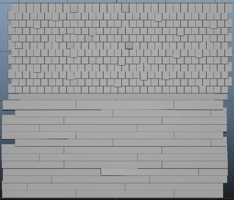 Base trimsheet in Maya