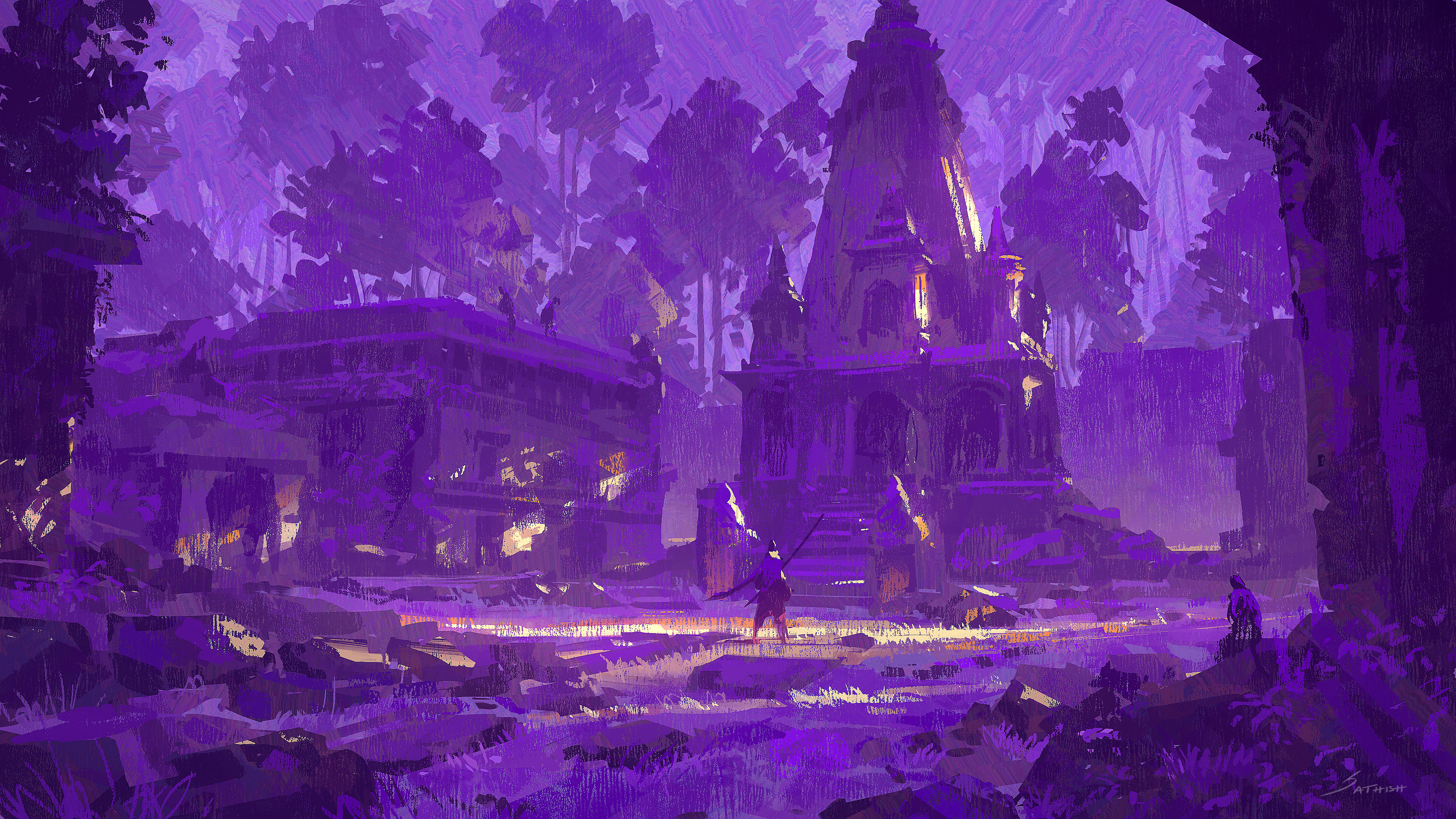 LAVENDAR &amp; PALE YELLOW