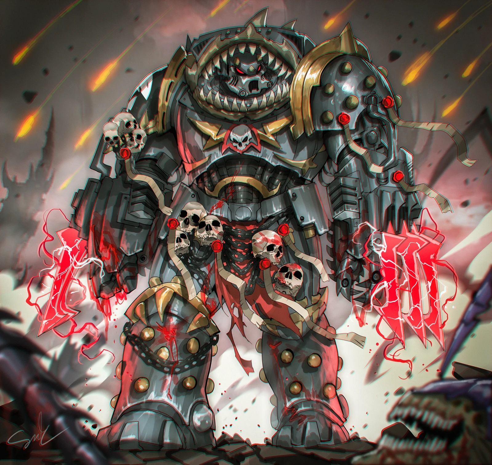 Tyberos The Red Wake artwork