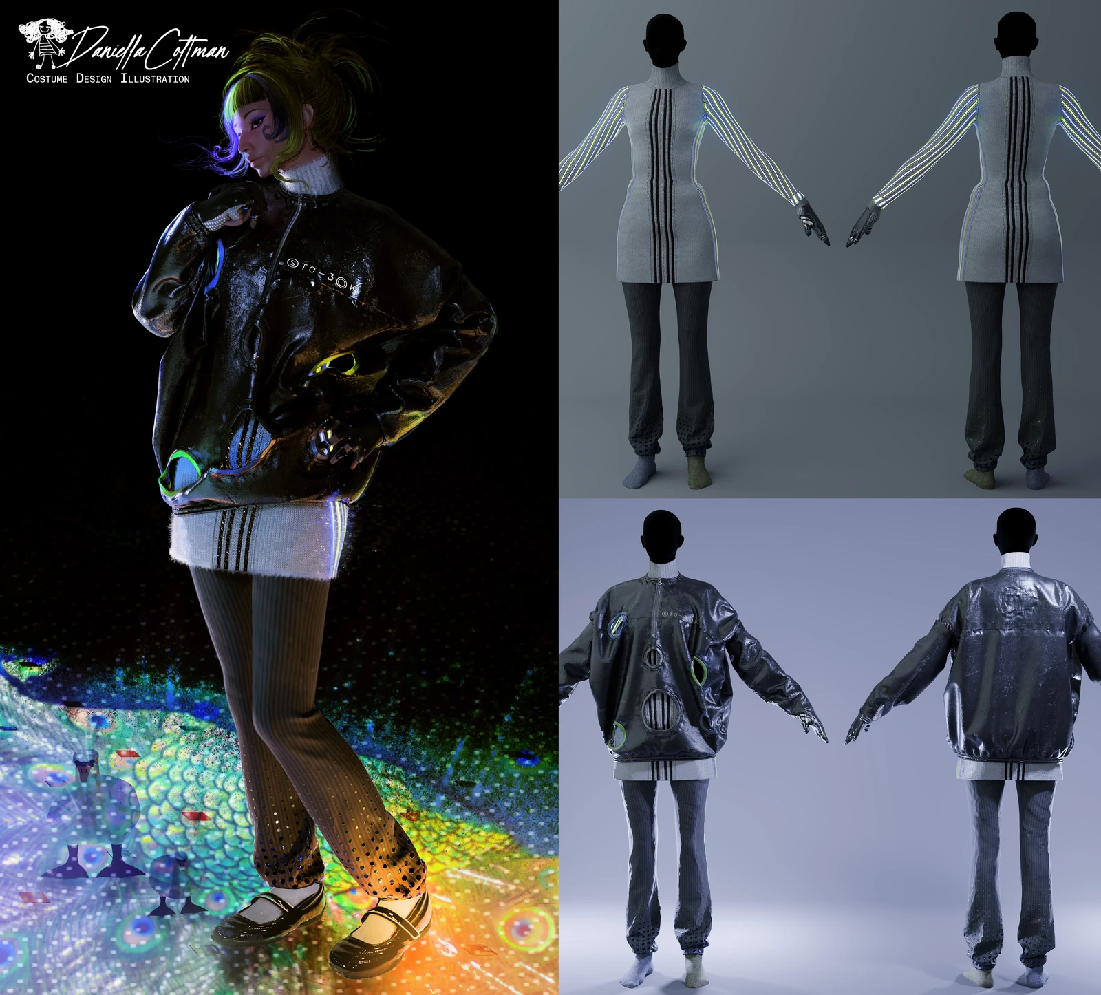 A.Wry 3D Costume