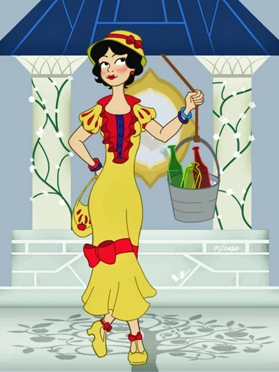 Changing beauty standards have rendered Heidi "Snow" White's model stepmother's buxom figure obsolete, with the petite, flat-chested flapper now considered "fairest." Stepmom puts a hit out on Snow, who takes refuge with seven bootleggers. 
