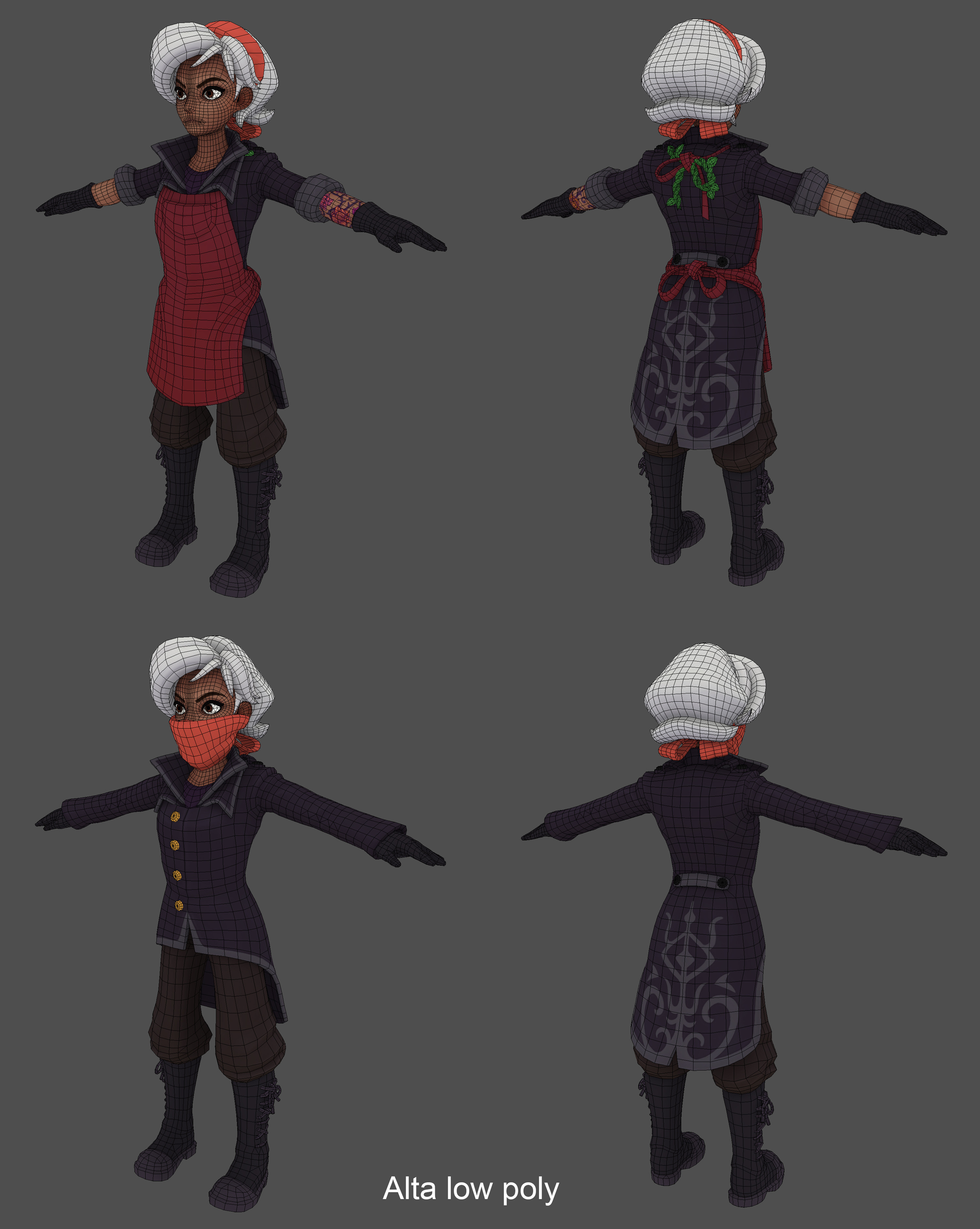 Low poly model