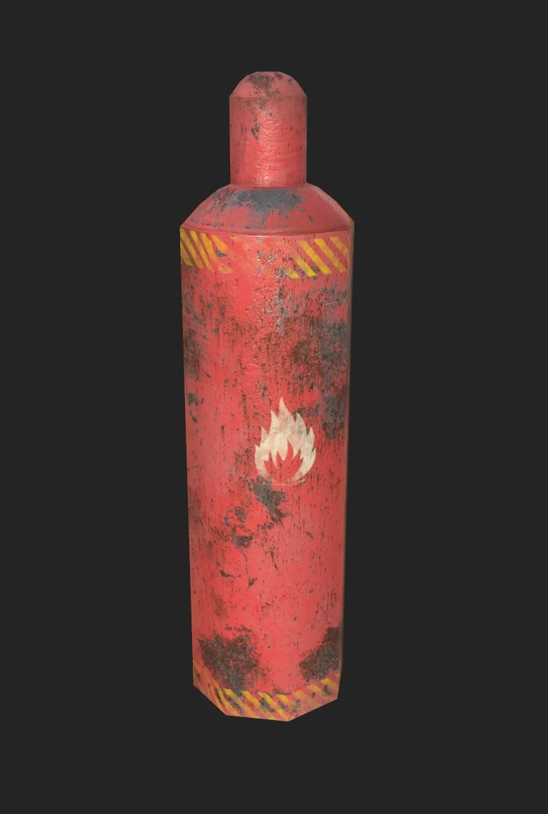 Flammable Gas Canister
