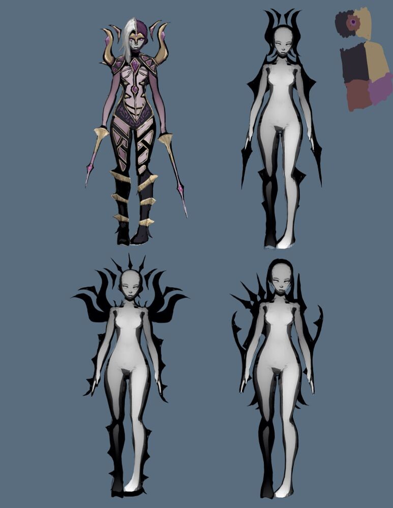 Character design, Royal assasin 