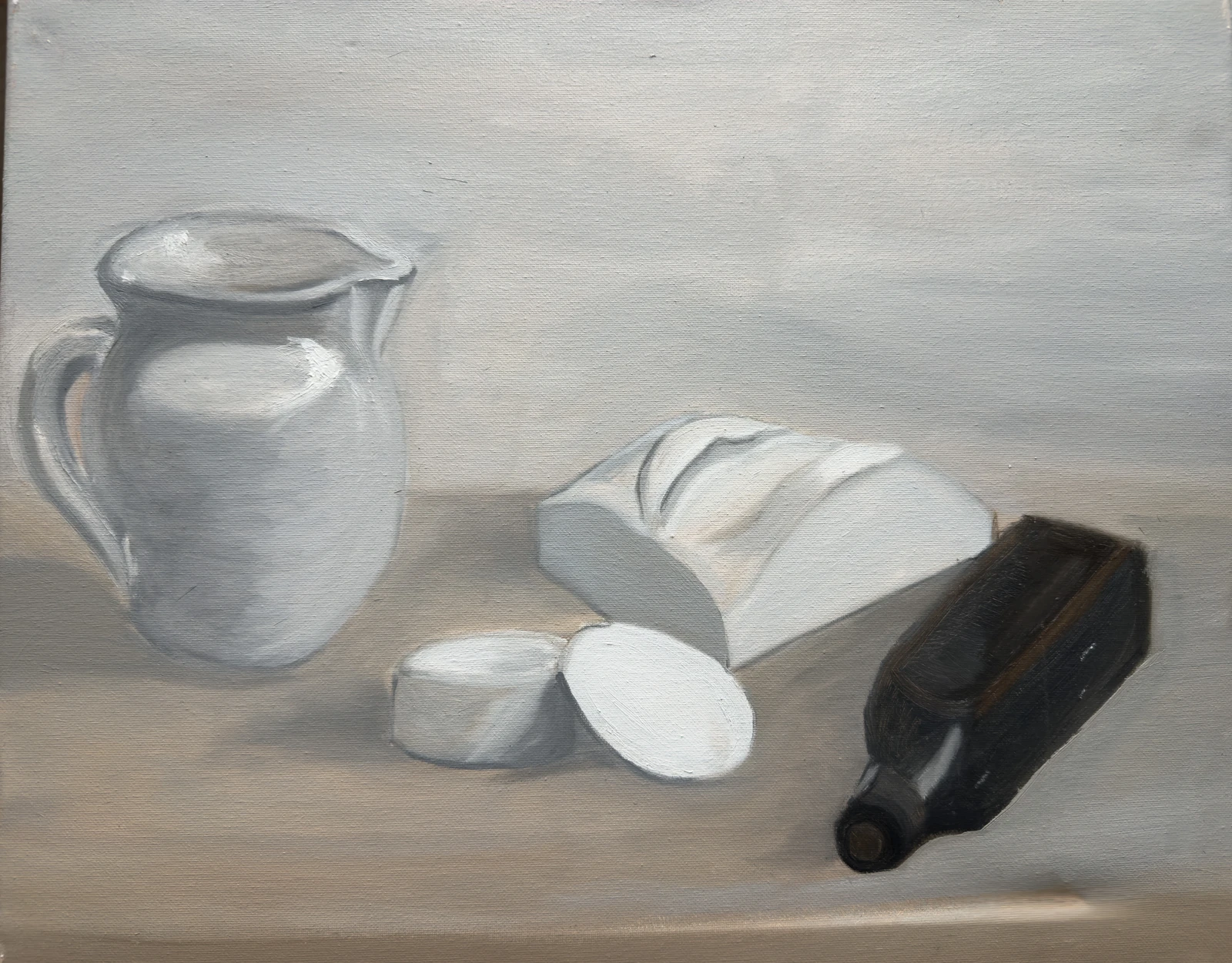 Still life oil painting