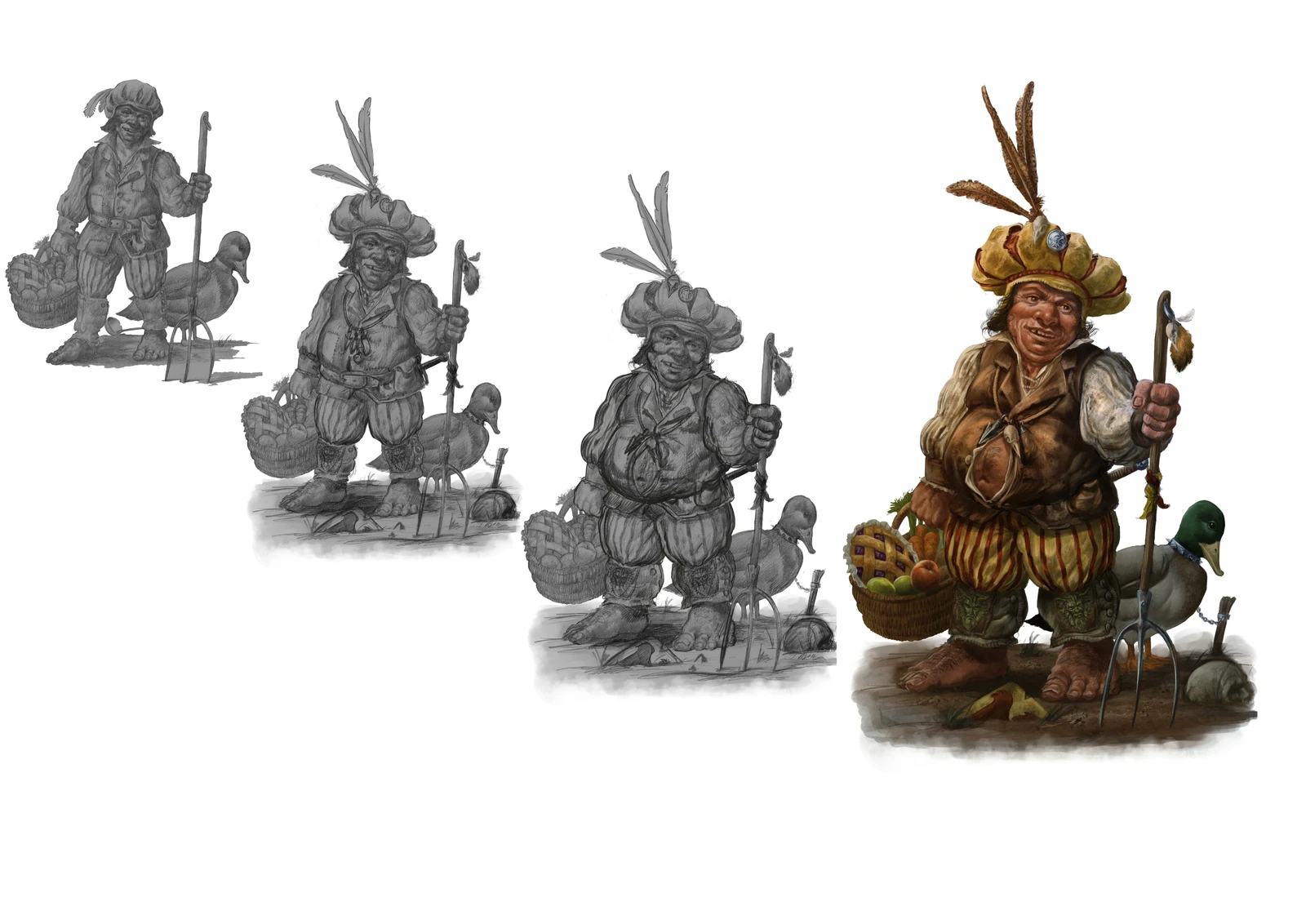 process illus  for warhammer the Old world Rpg. Cubicle7/Games workshop