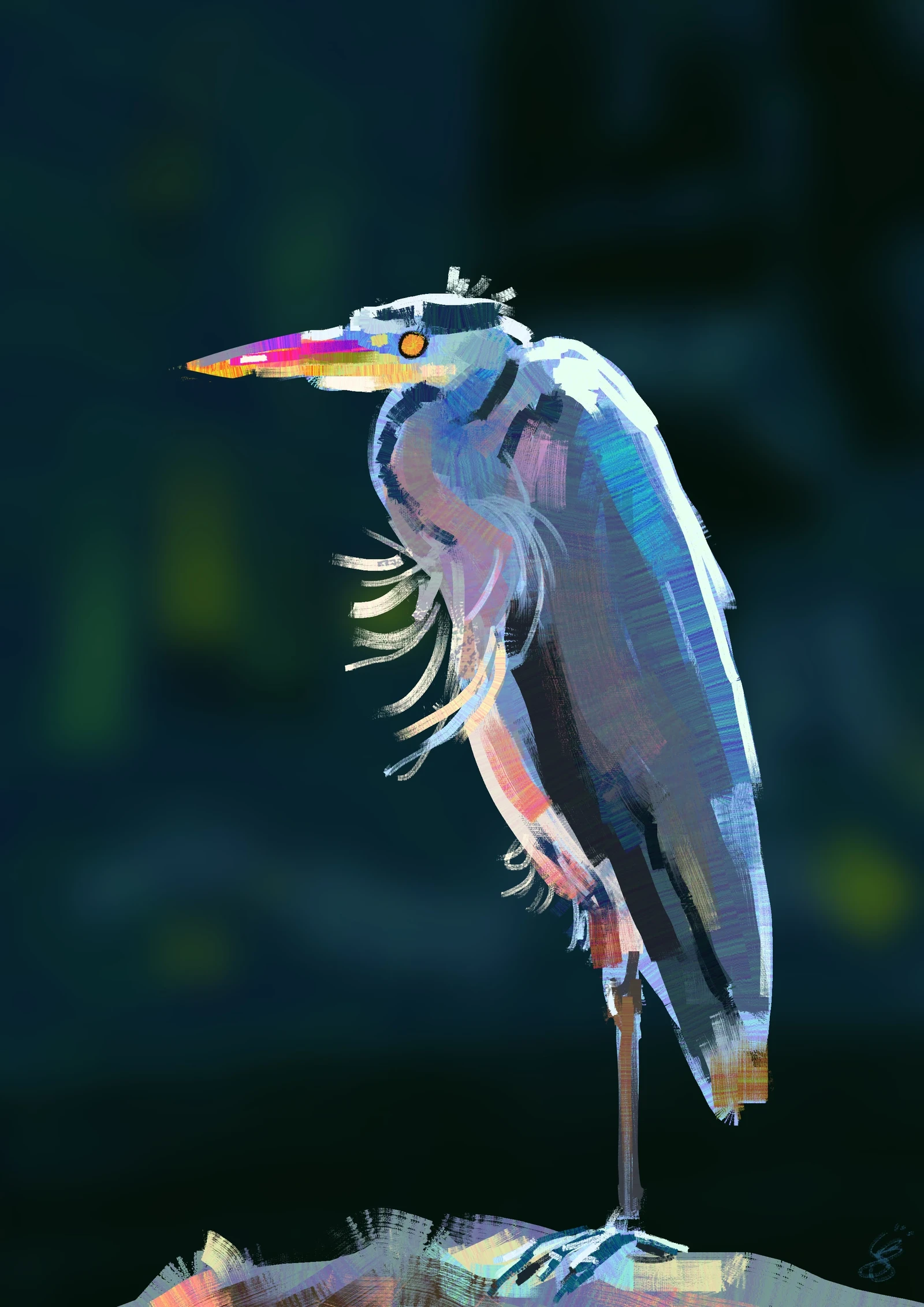Hi ! Here’s a 15 min studie I made based on a picture found on Pinterest ! Just having fun playing with the light