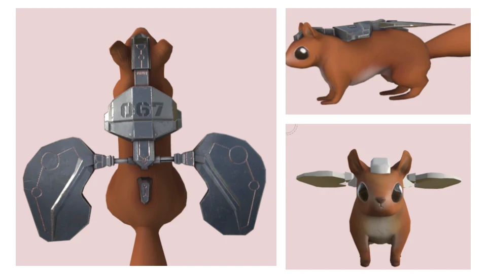 Squirrel Textures