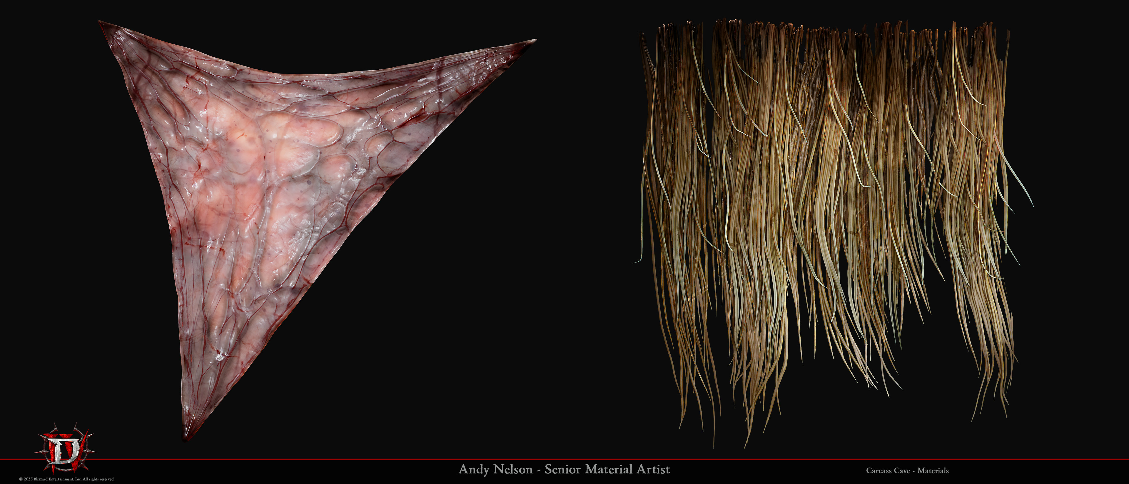 Vertex Animated Cards created in Substance Designer.