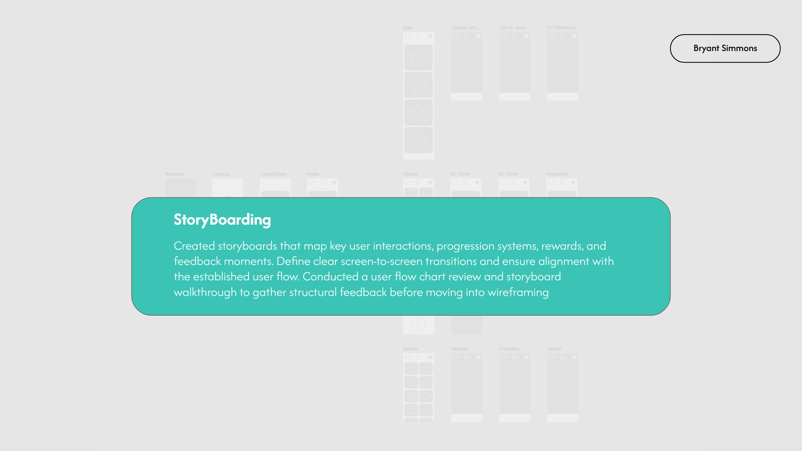 Storyboarding