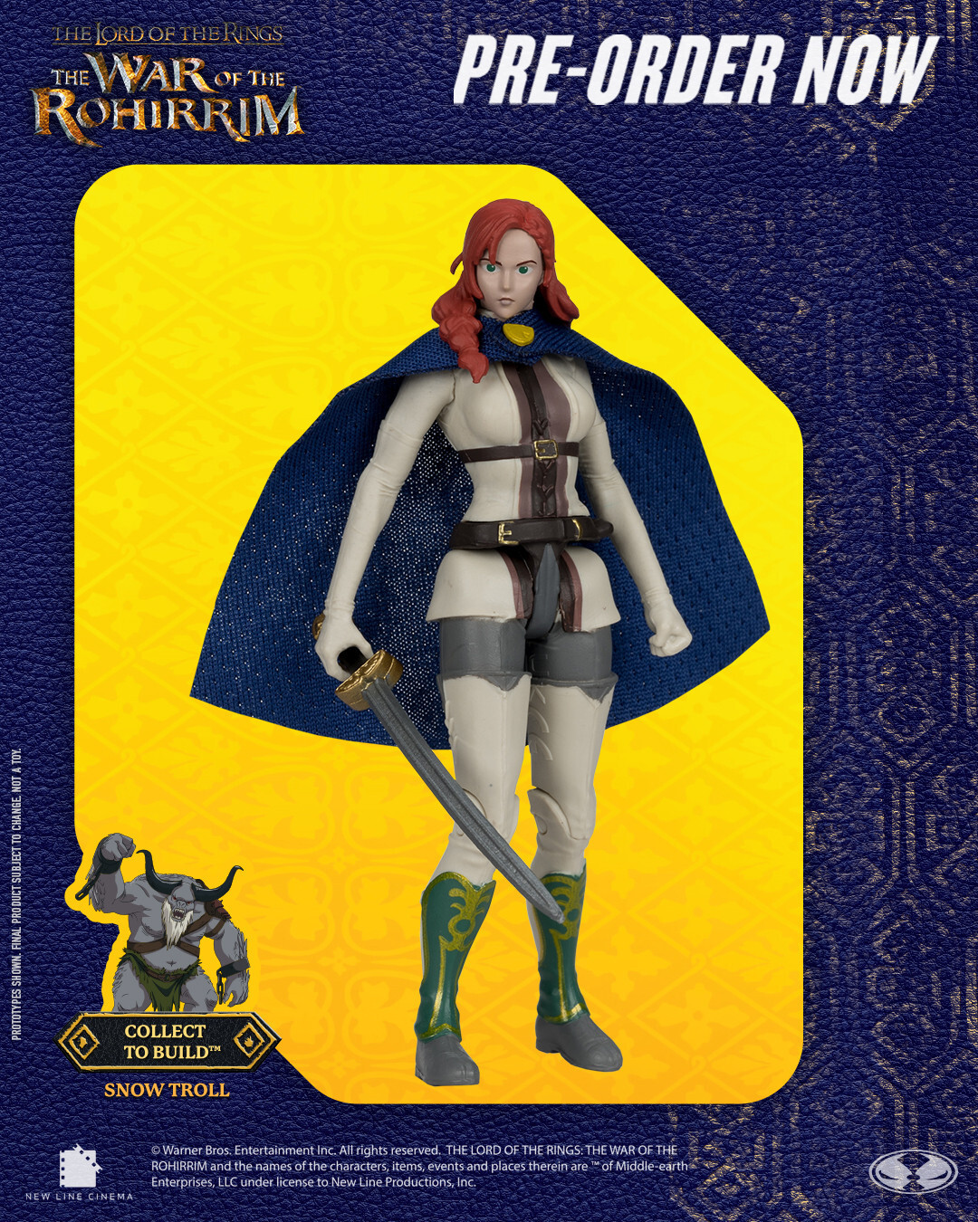 LOTR Wave - I worked on various revisions for the sculpt, engineering, deco and prototype samples.