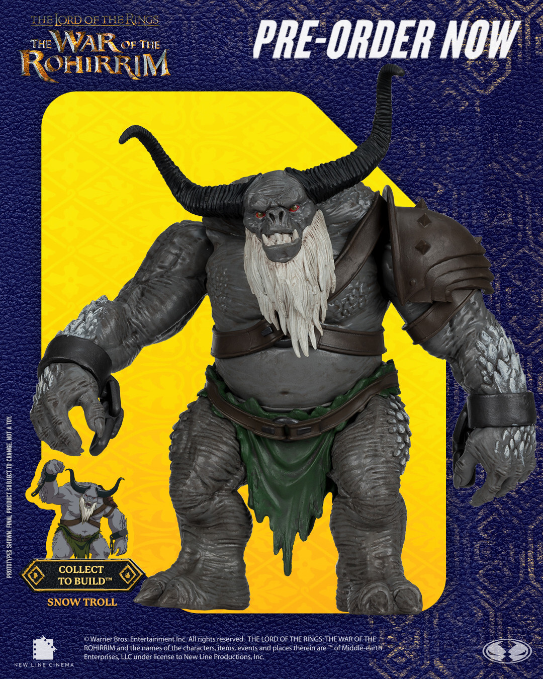 LOTR Wave - I worked on various revisions for the sculpt, engineering, deco and prototype samples.