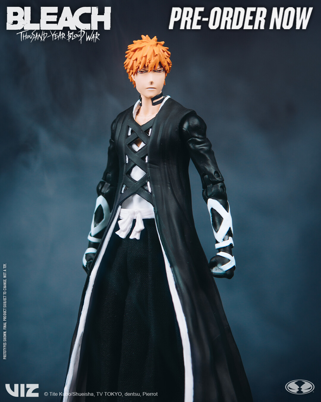 Bleach Ichigo Variant- I helped engineer action figure articulation and worked on sculpt, deco and prototype revisions for the full wave of Bleach figures