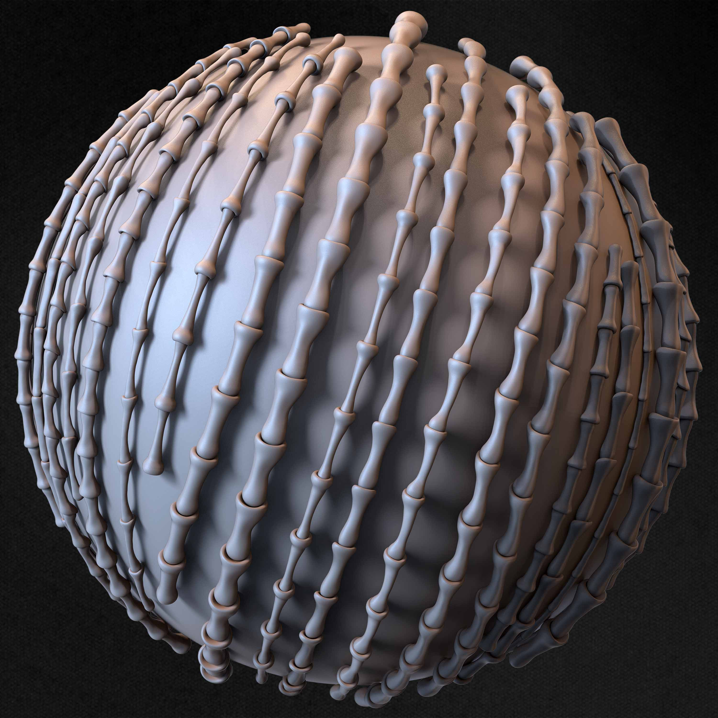 Human Skeleton IMM Brushes Set 10