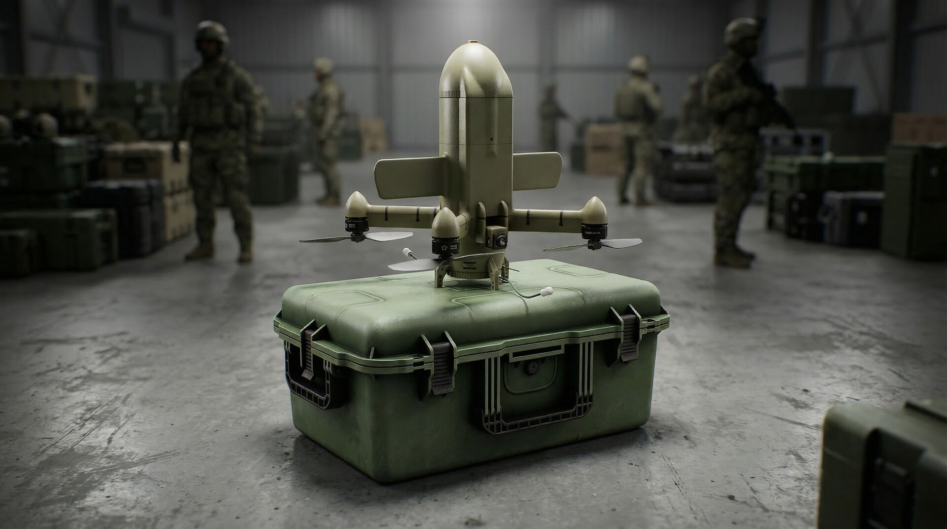 ArtStation - Sting UAV Drone Interceptor | Anti-Drone Kamikaze