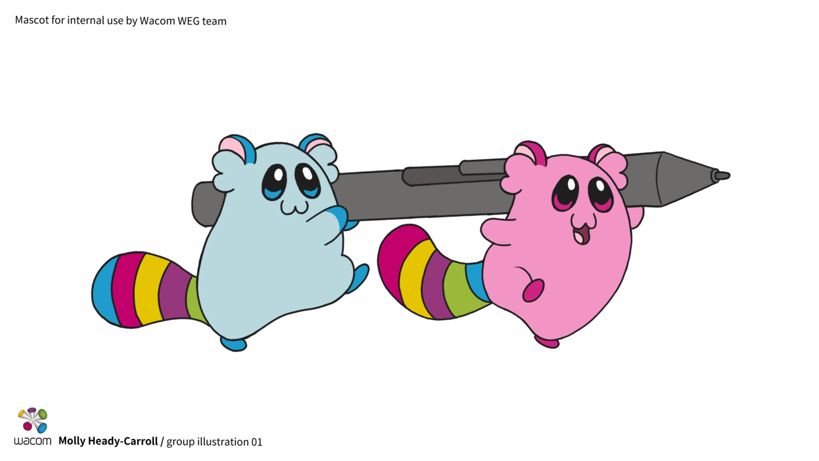Wacom Europe Mascot Key Art (1/3)