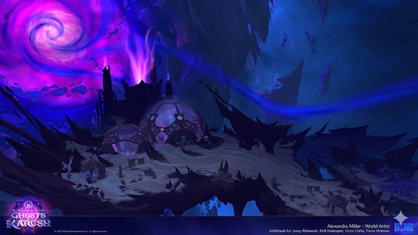 One of the Zones I helped work on the ruins, rock layout, sand sculpting, landing port, and ruins.