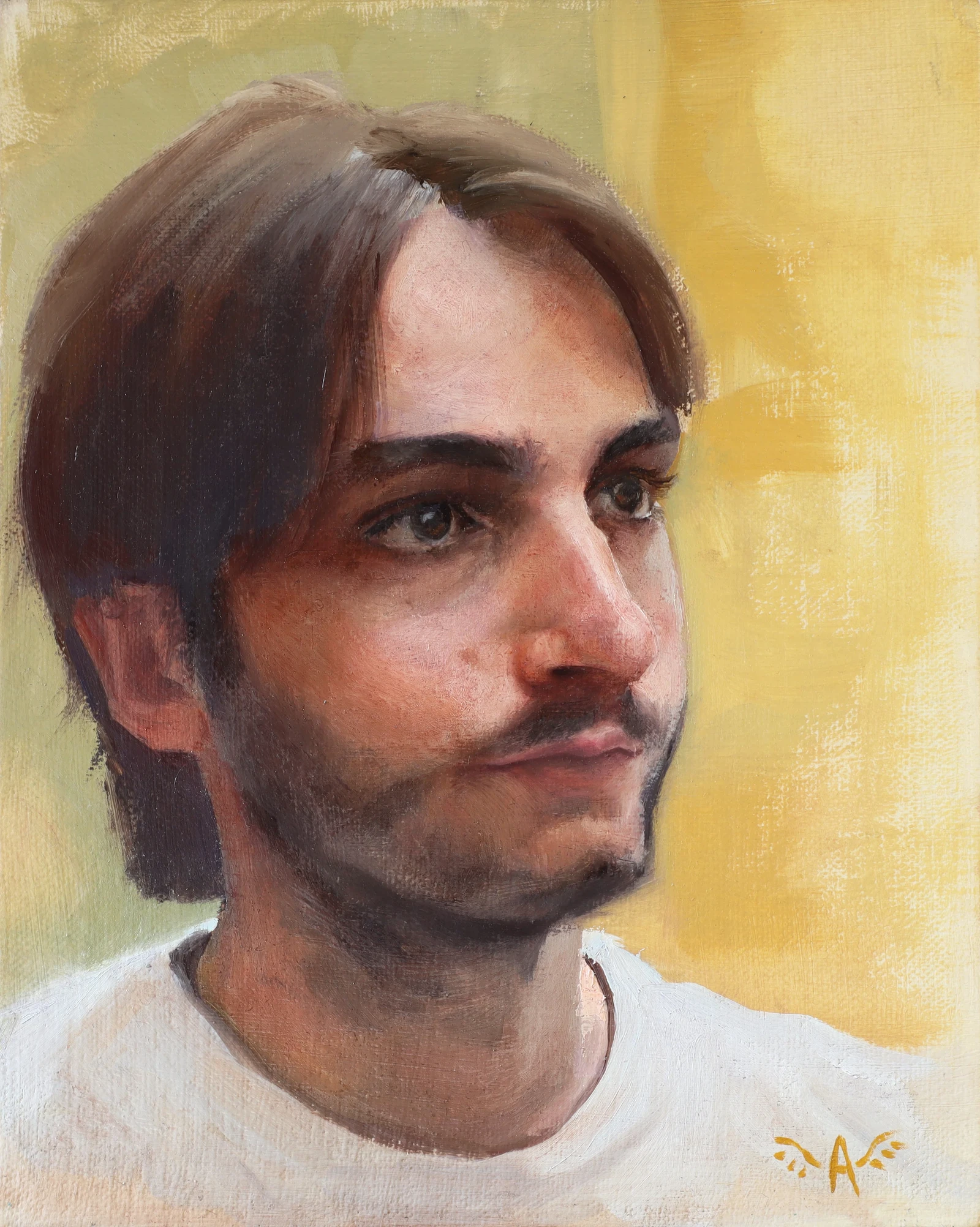 Panneau entoilé, 16.5x21cm
Guilhem Duchene 