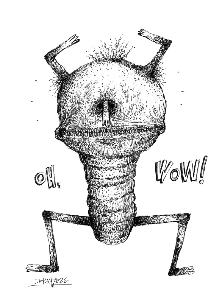 Oh, Wow!  Character 002.