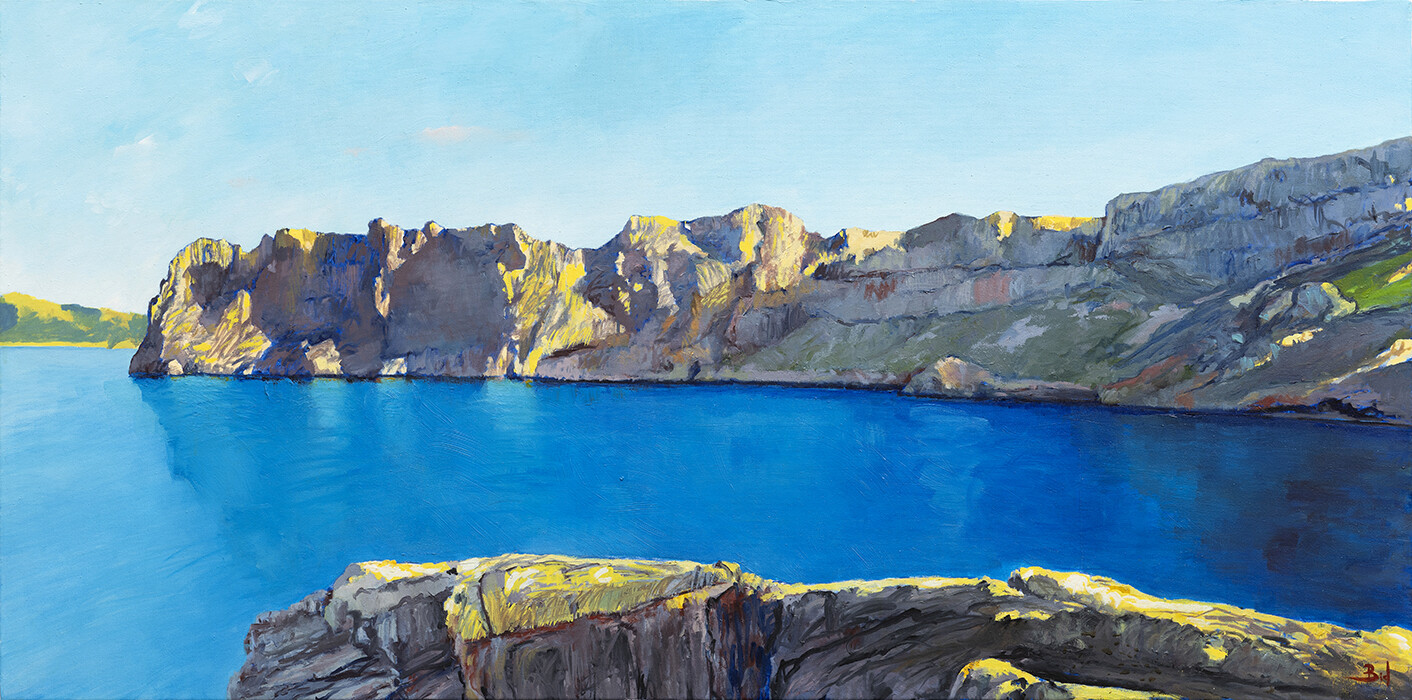 "Cavall Bernat" (3). 120x60cm. Oil on canvas.