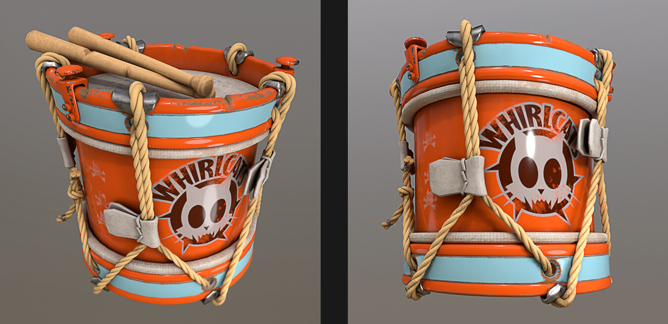 Drum Worn