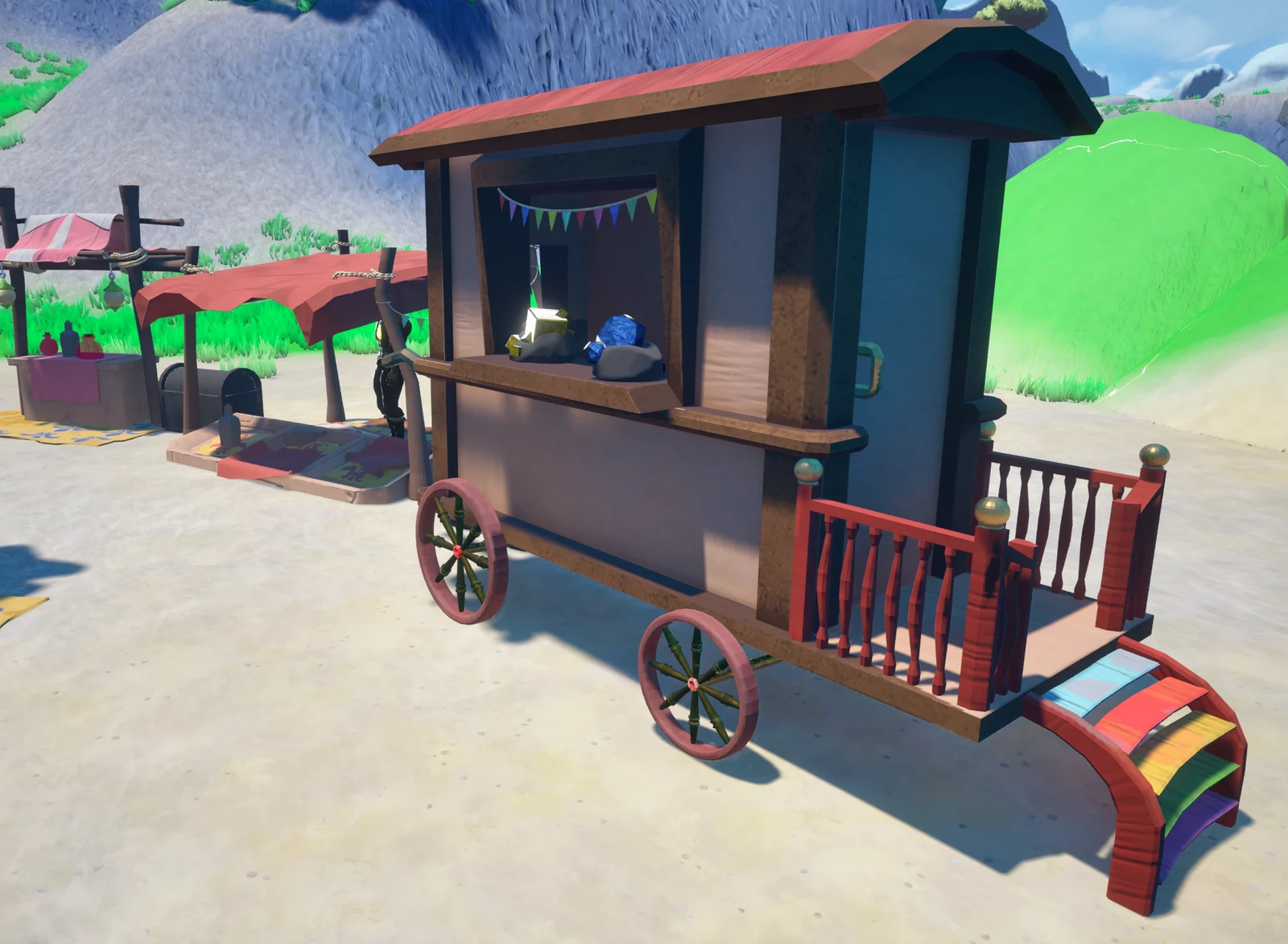 In game footage