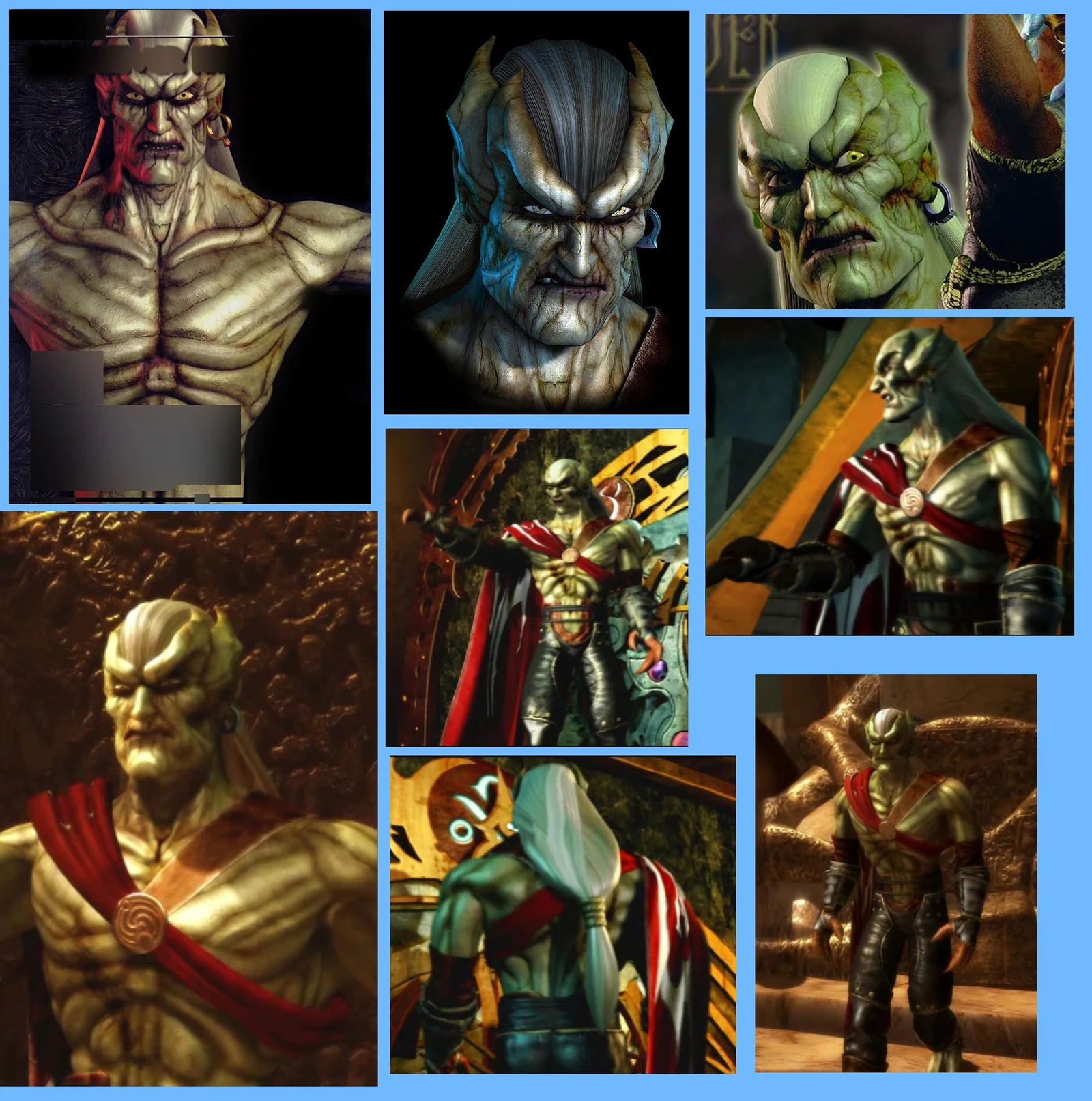 Soul Reaver 1 and 2 cinematic model references