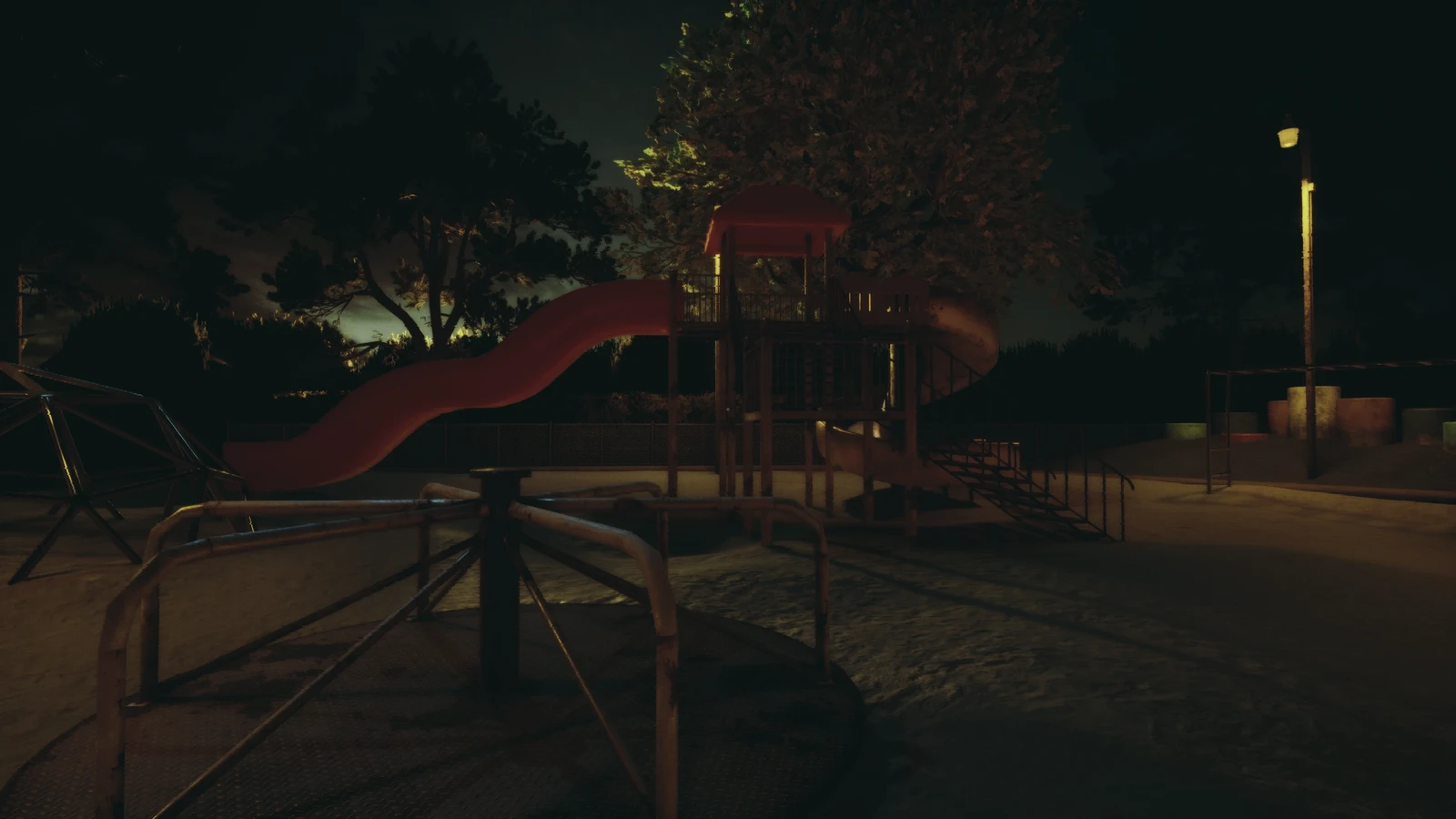Screenshot of a level I created in Liminal Shroud