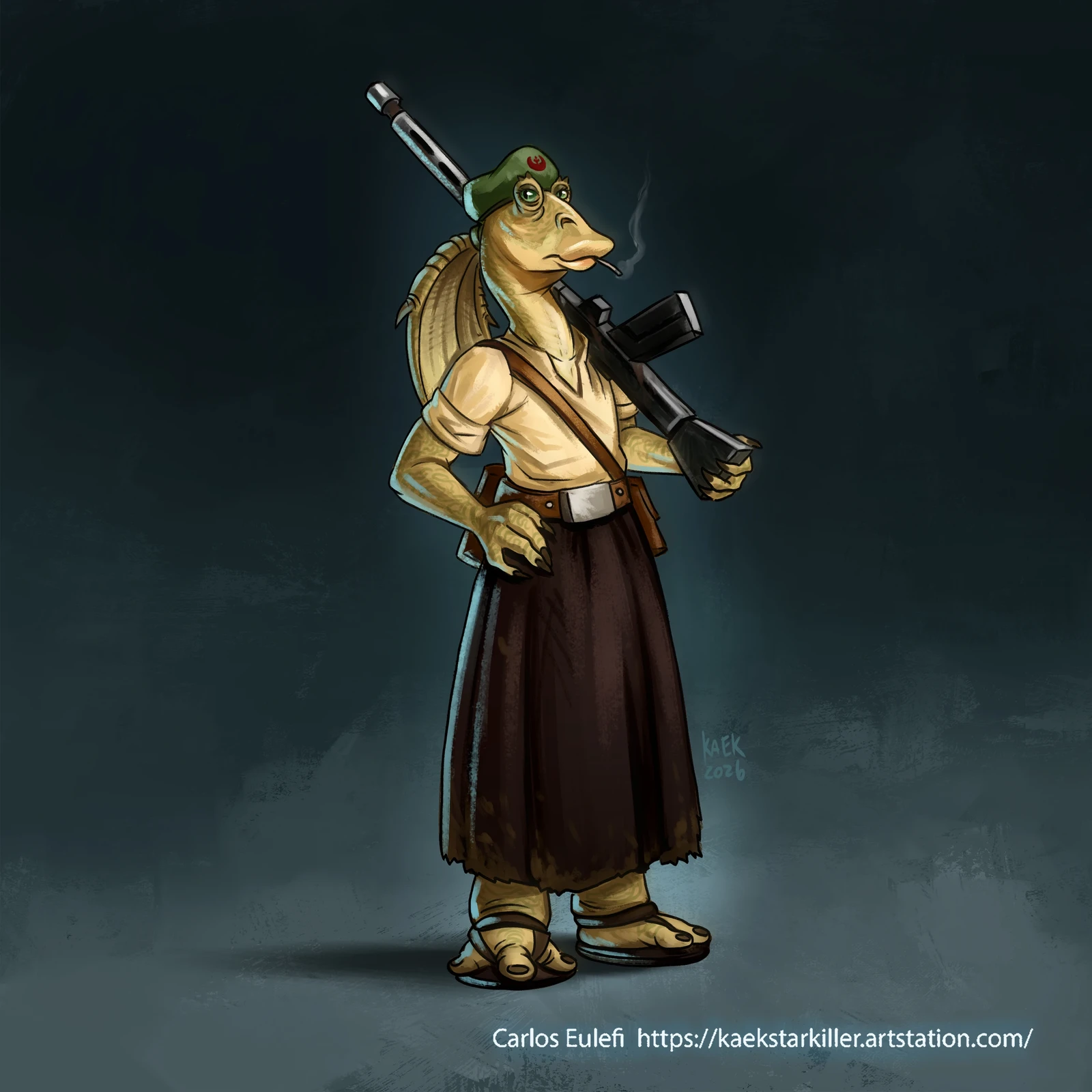 Rebel Gungan girl