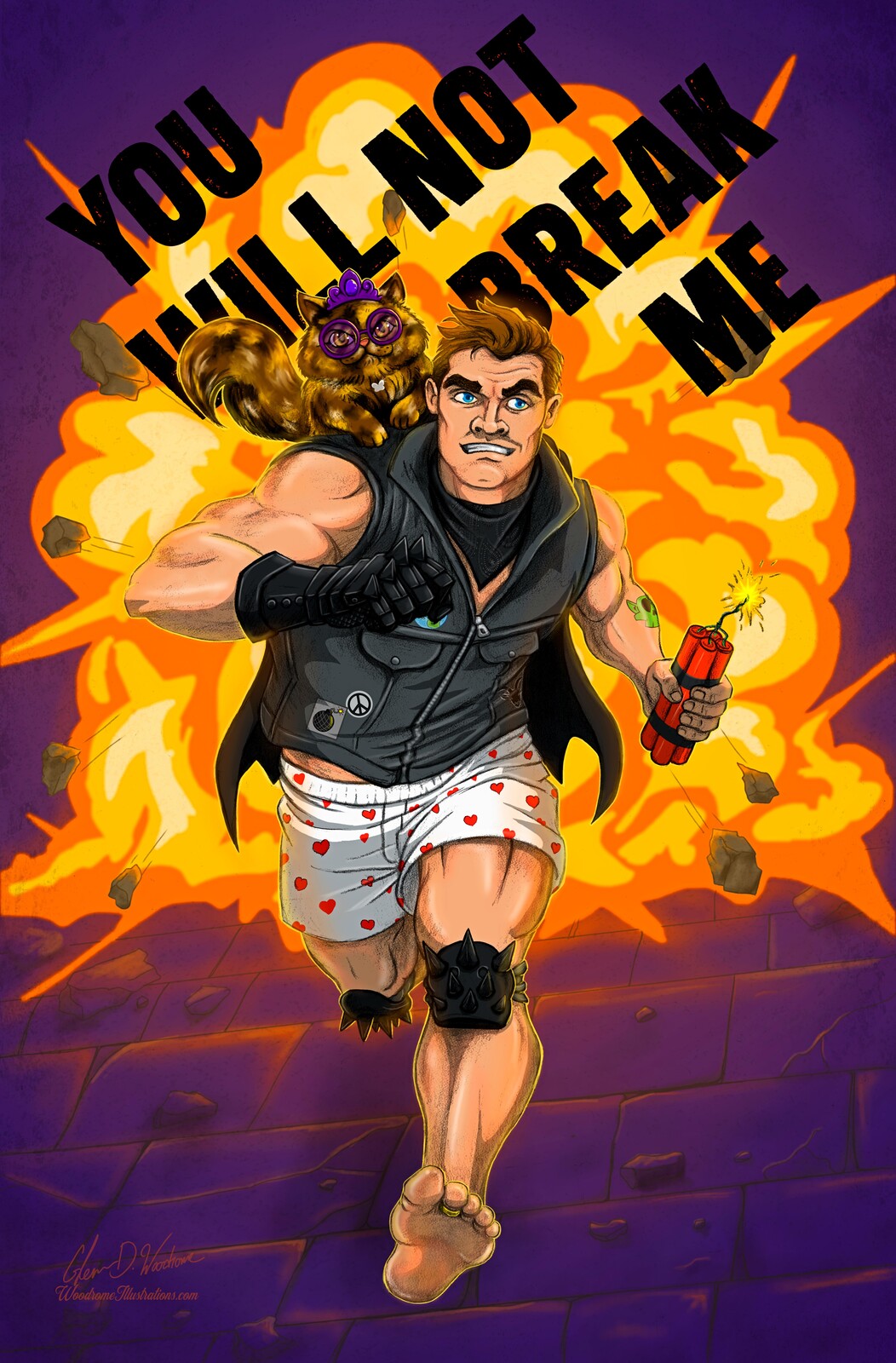 "You will not break me" DCC fan art