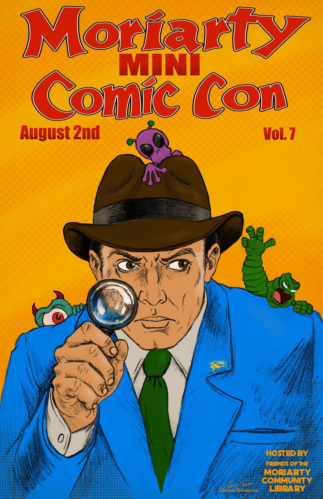 Moriarty Mini Comic Con 2025 Poster