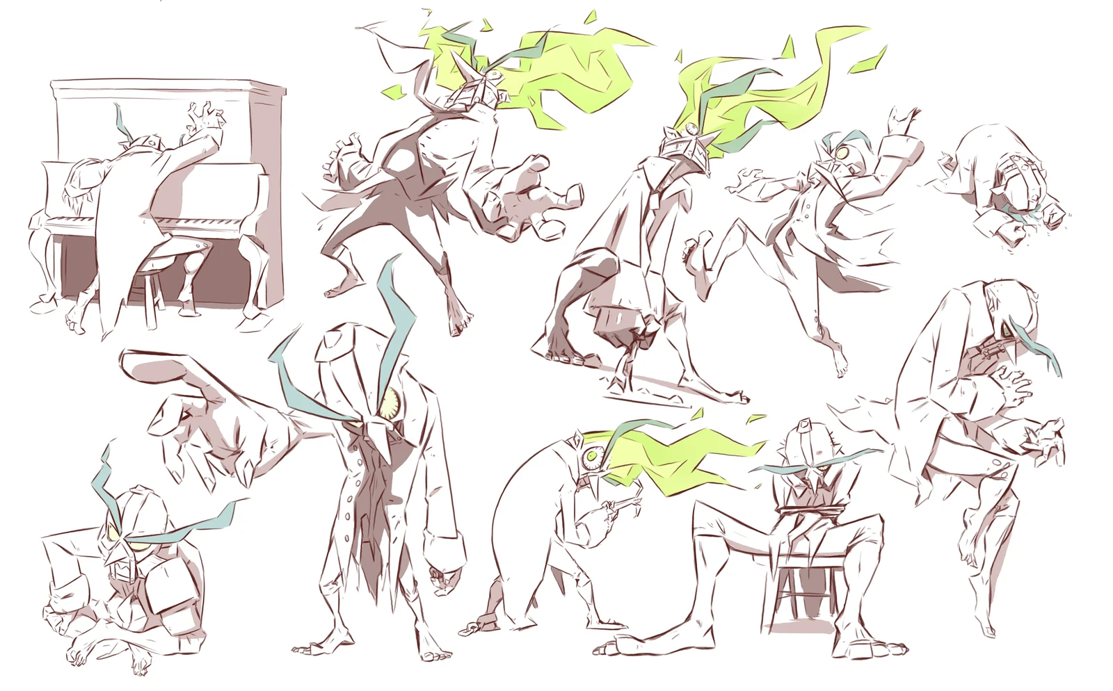 Whaley posing sheet.