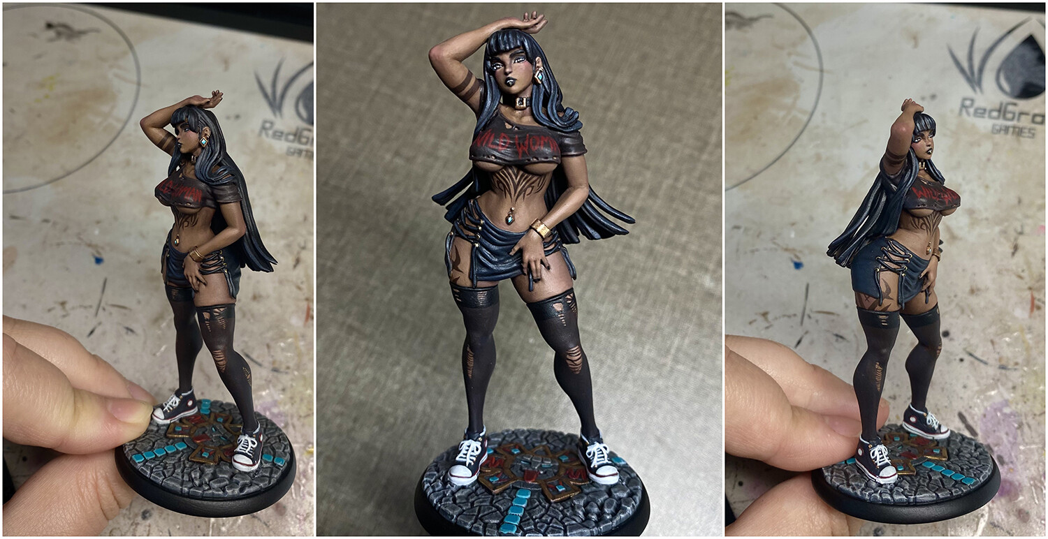 Painted print by ElectricEve
