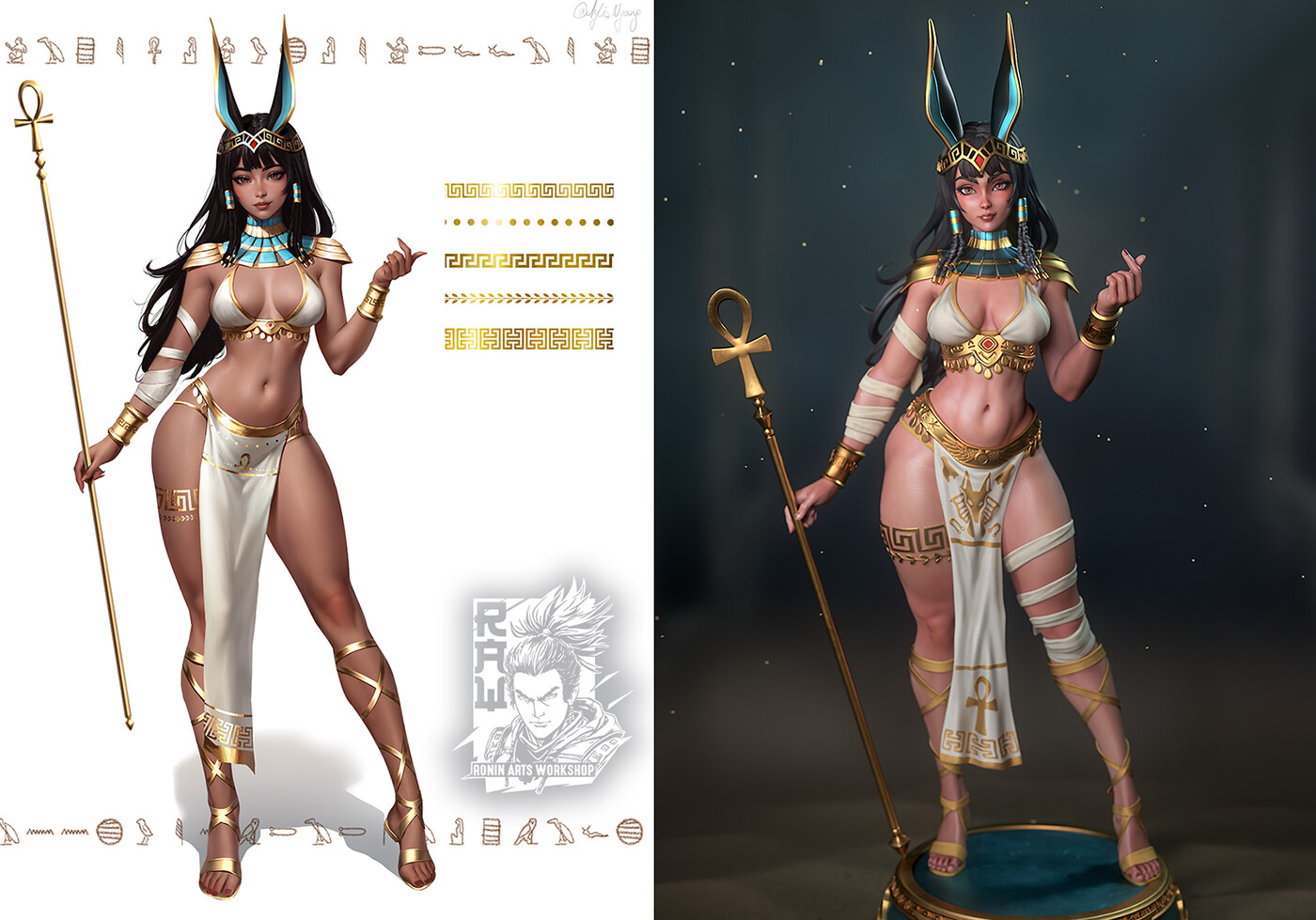 Concept art by Aylis and final render