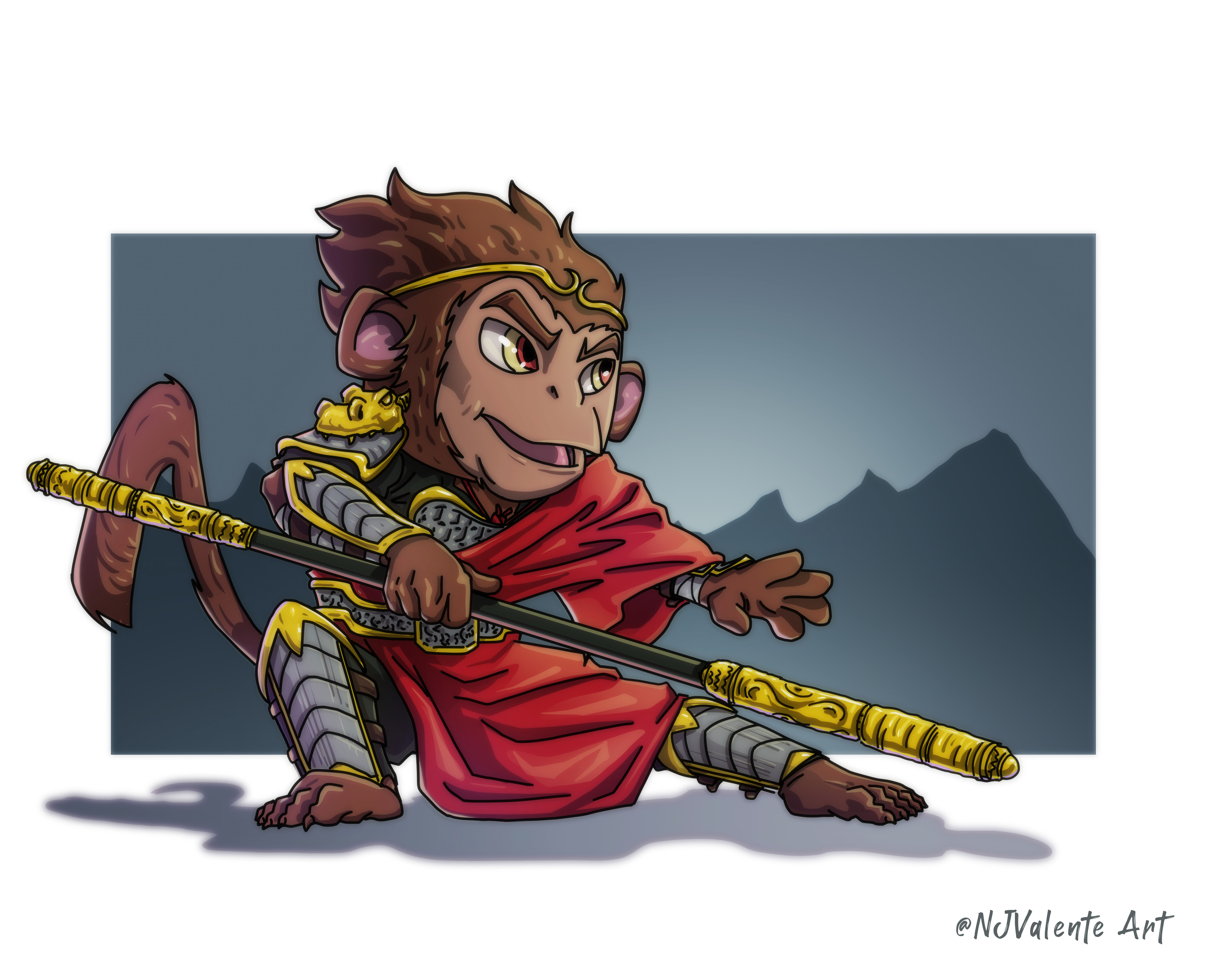 Sun Wukong, done in CSP.