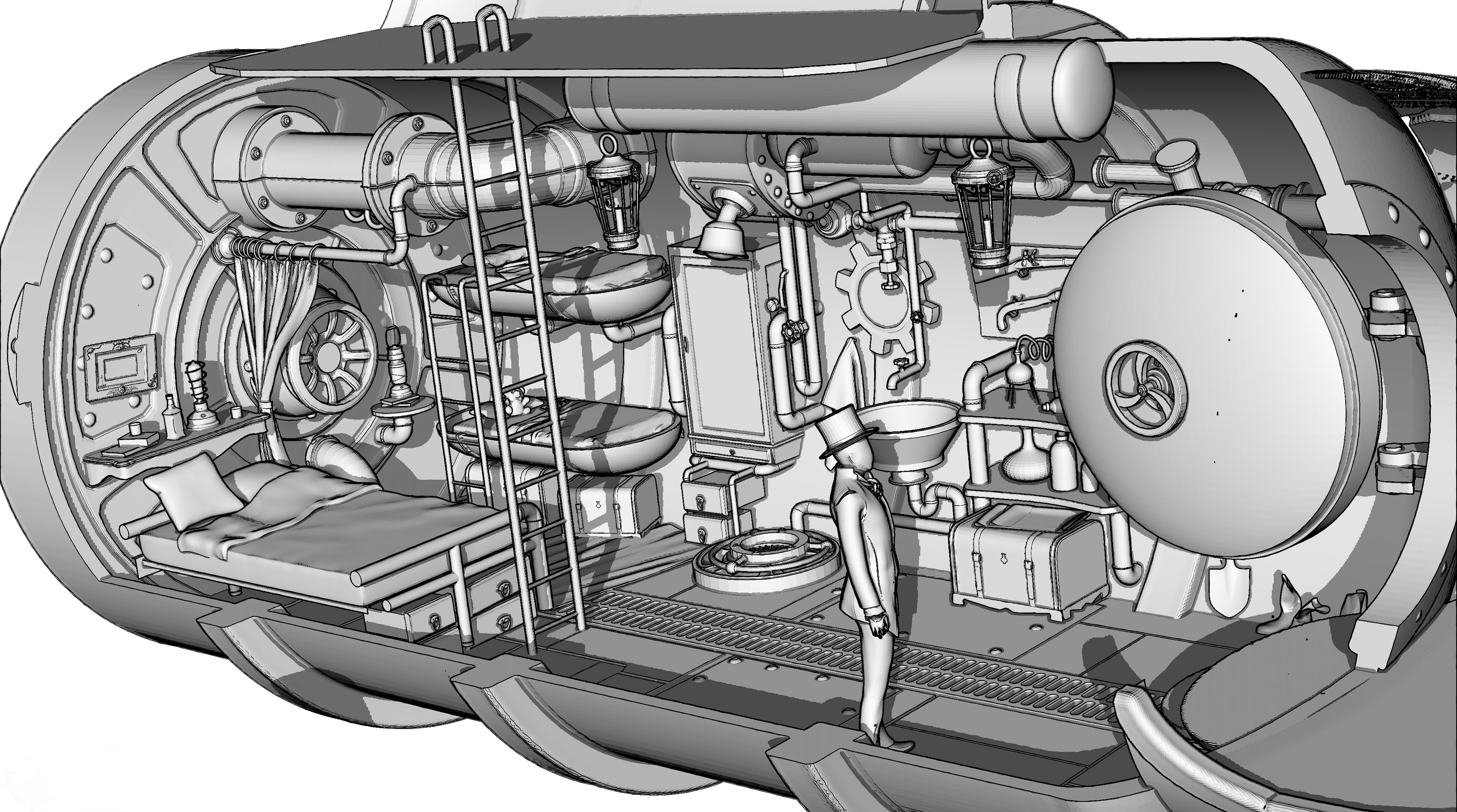 Interior concept side 1