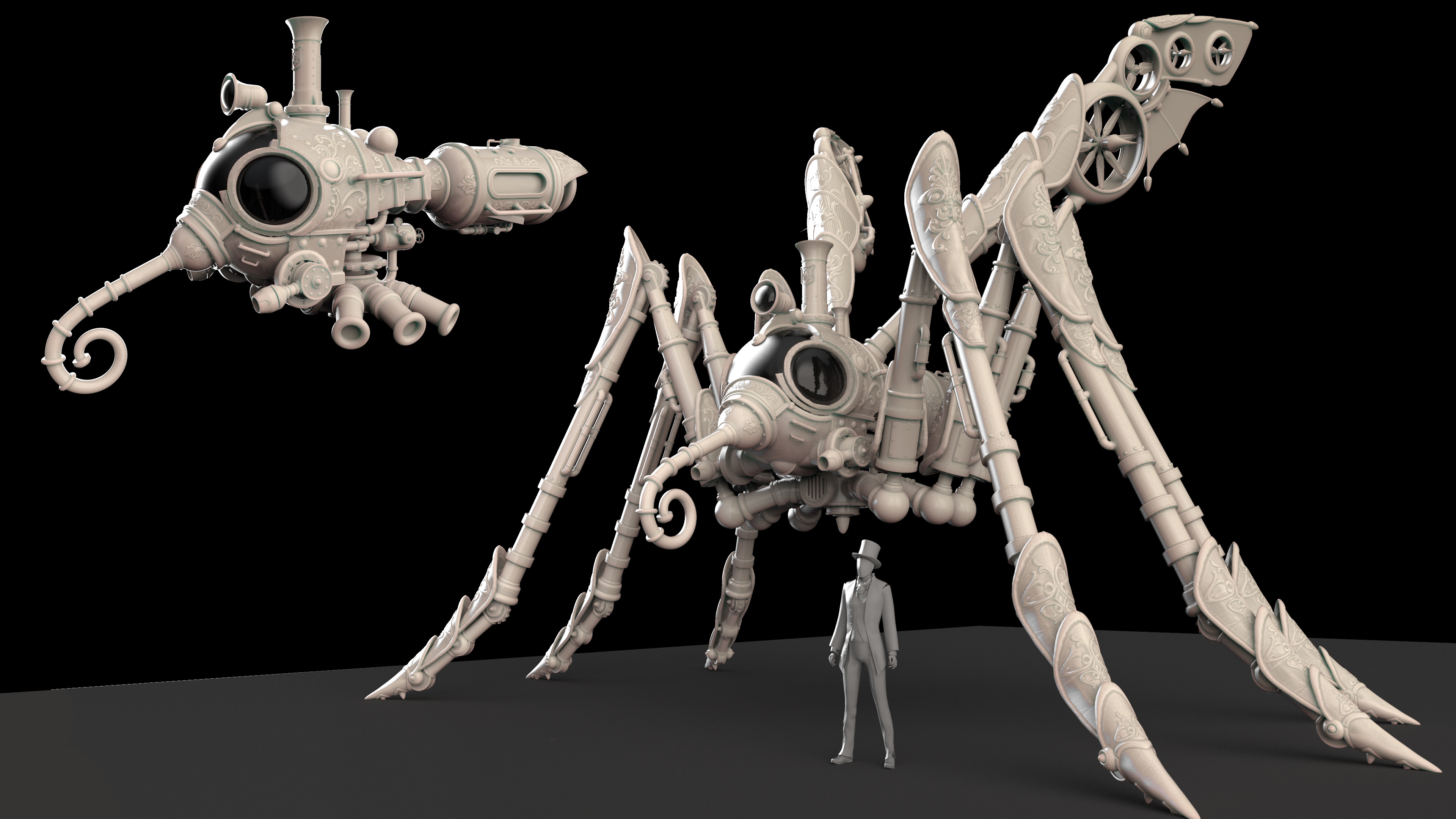 Mosquito Mark 1 - 3d concept
