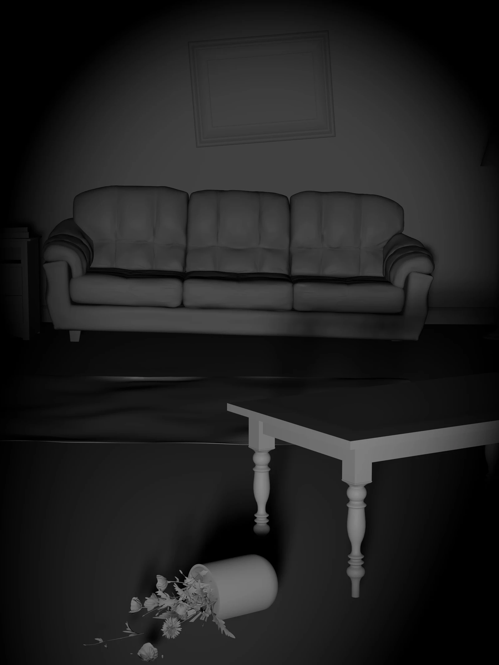 background 3d render