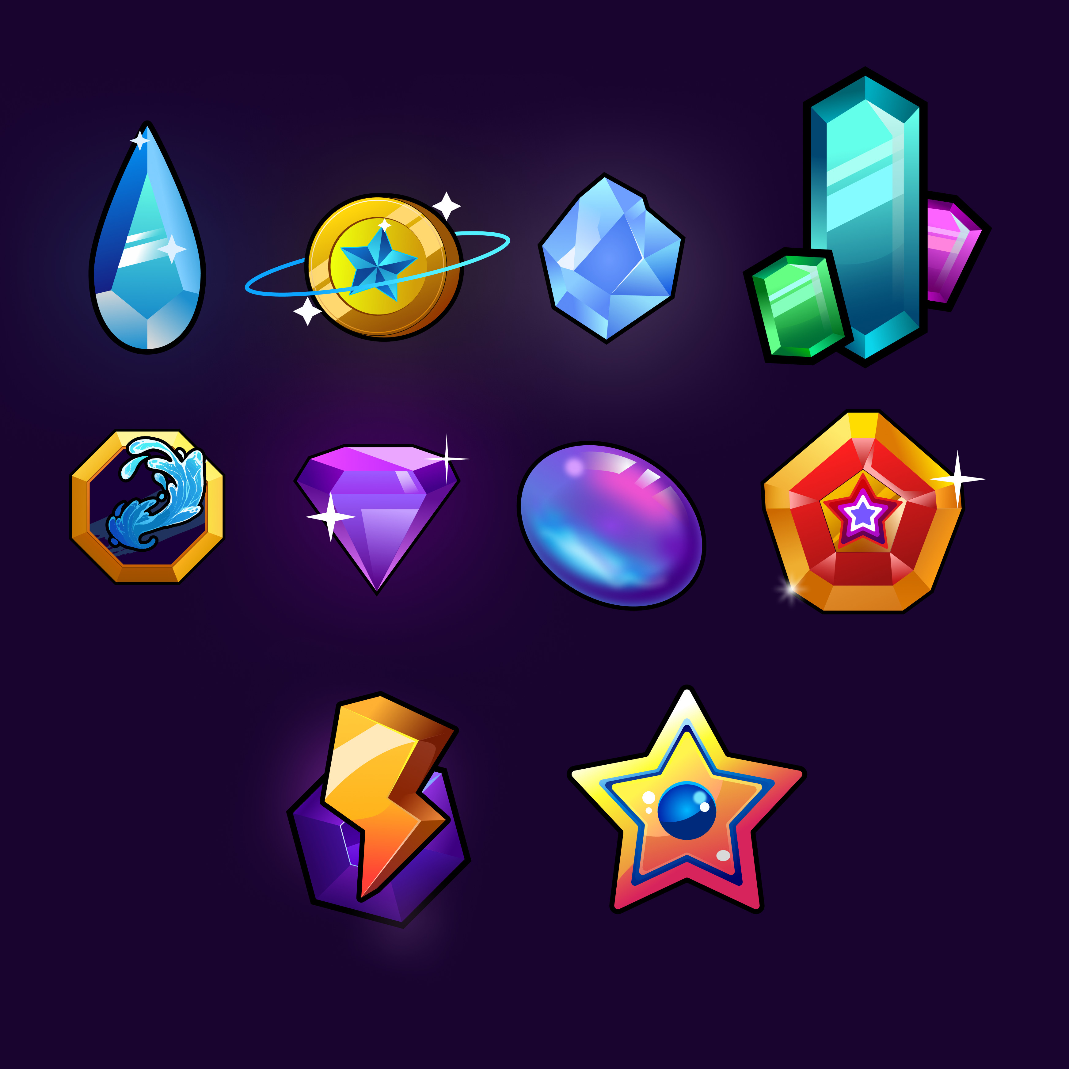 Reward icons