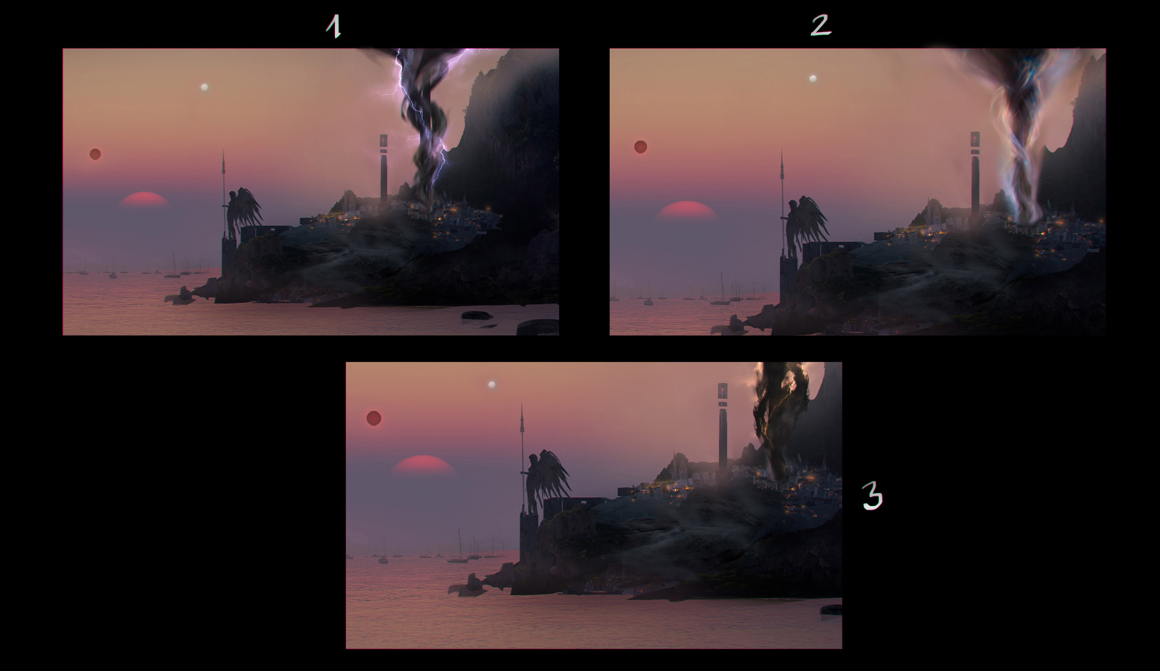 Veil's Edge sketches