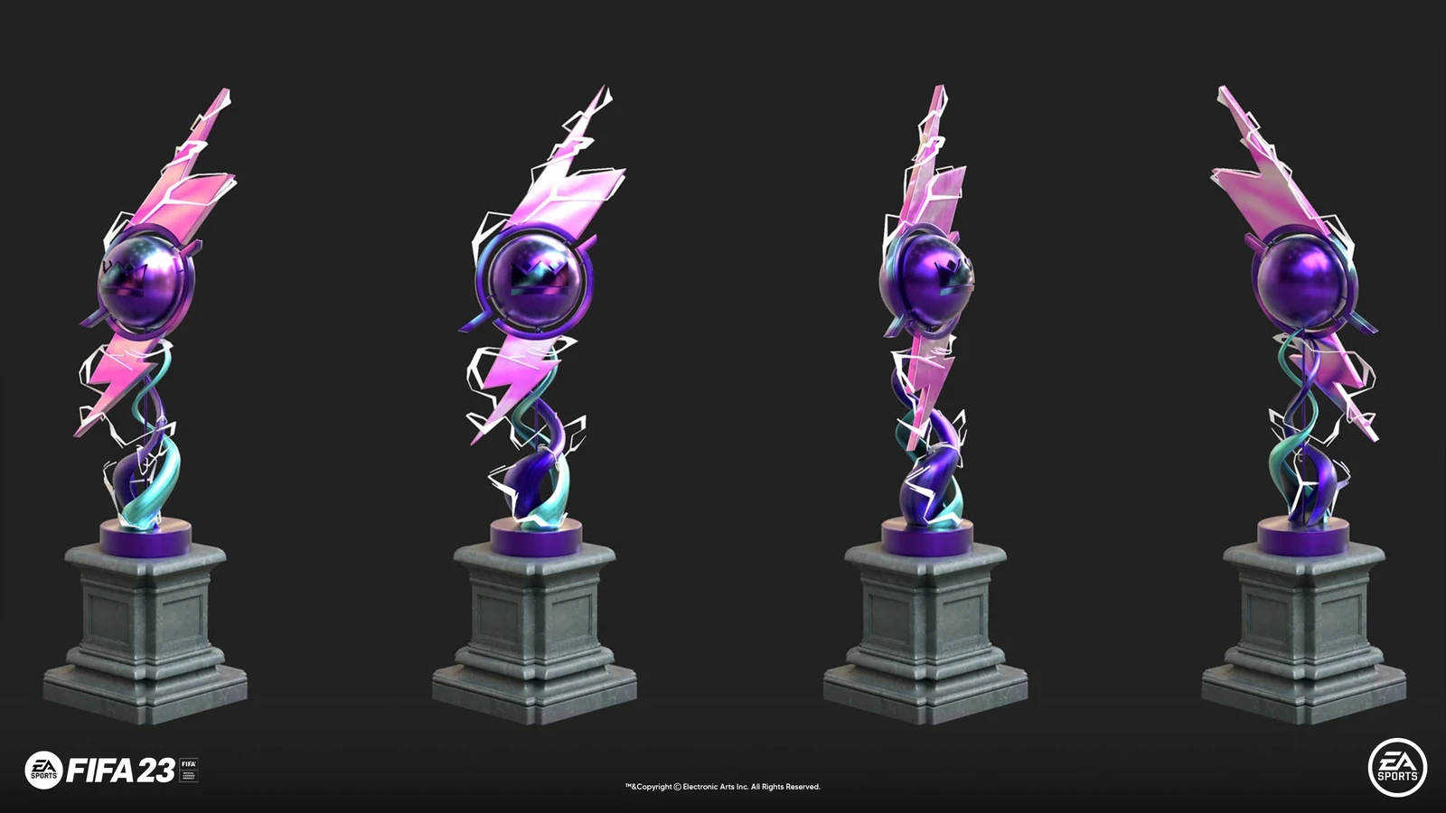 worked on the trophy