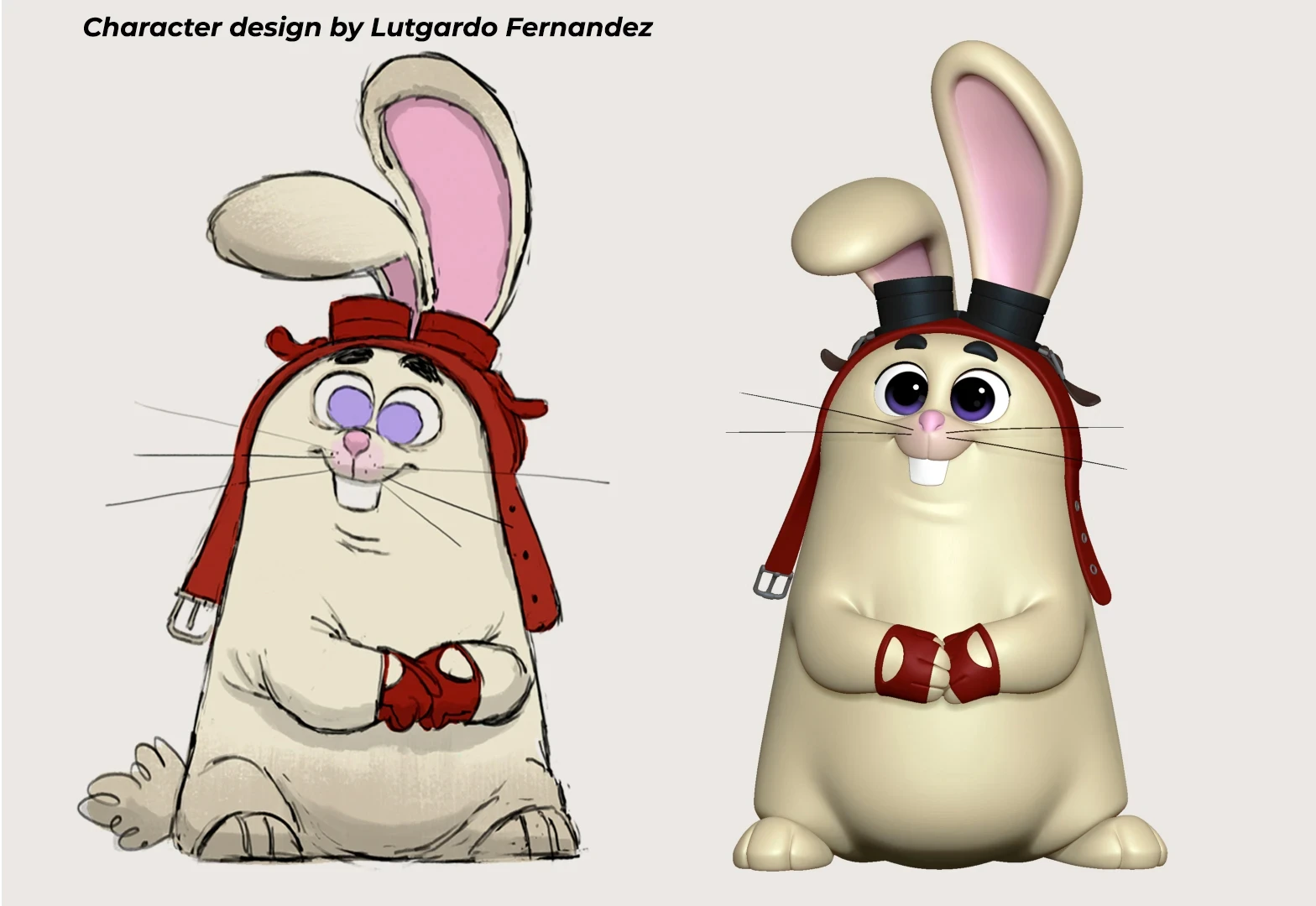 Character design &amp; final vis dev model