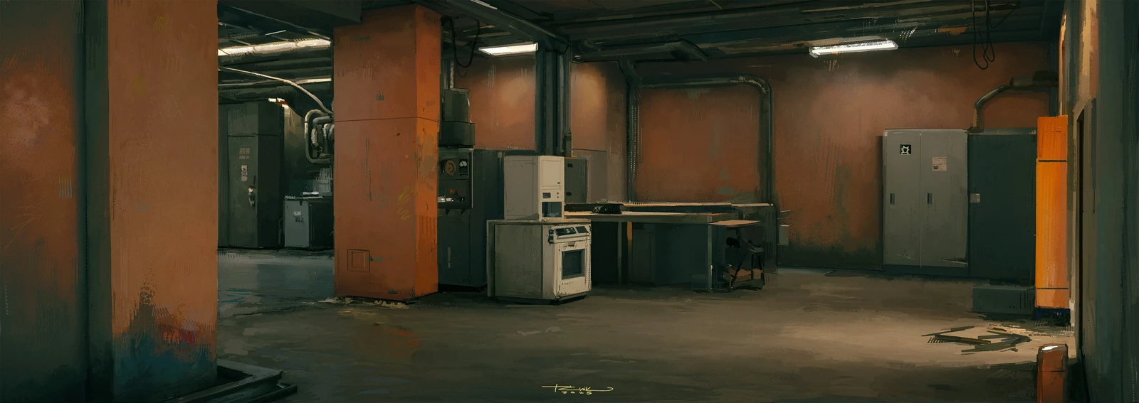 abandoned building basements