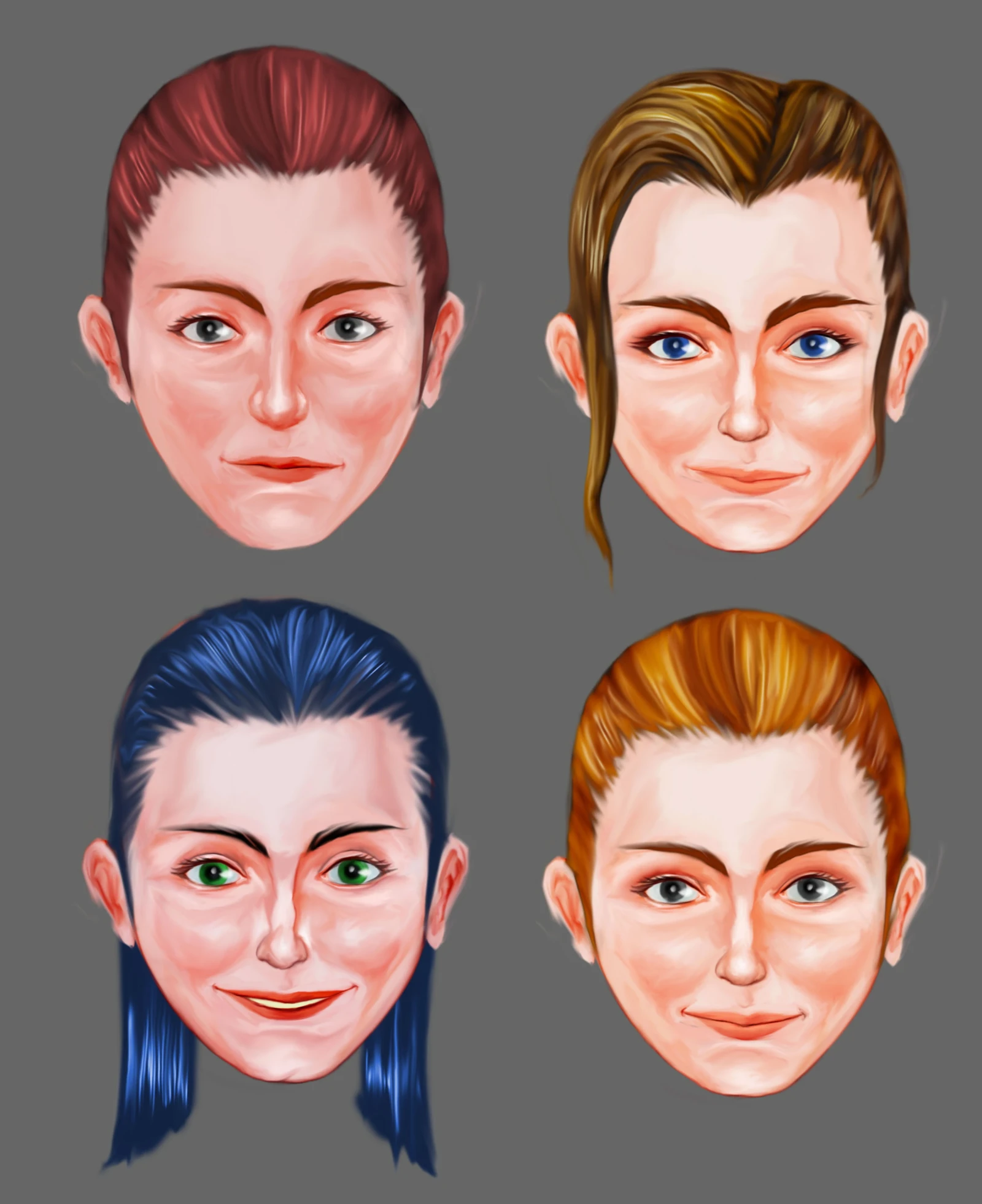 Different styles variants